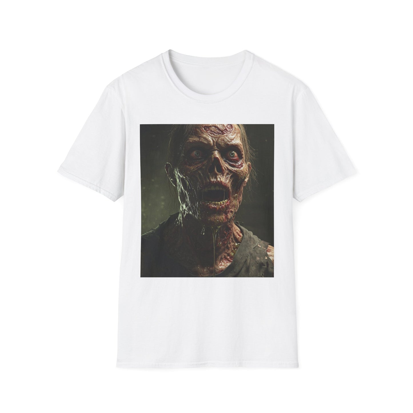 Apocalyptic Portrait Tee: A Vision of Decay