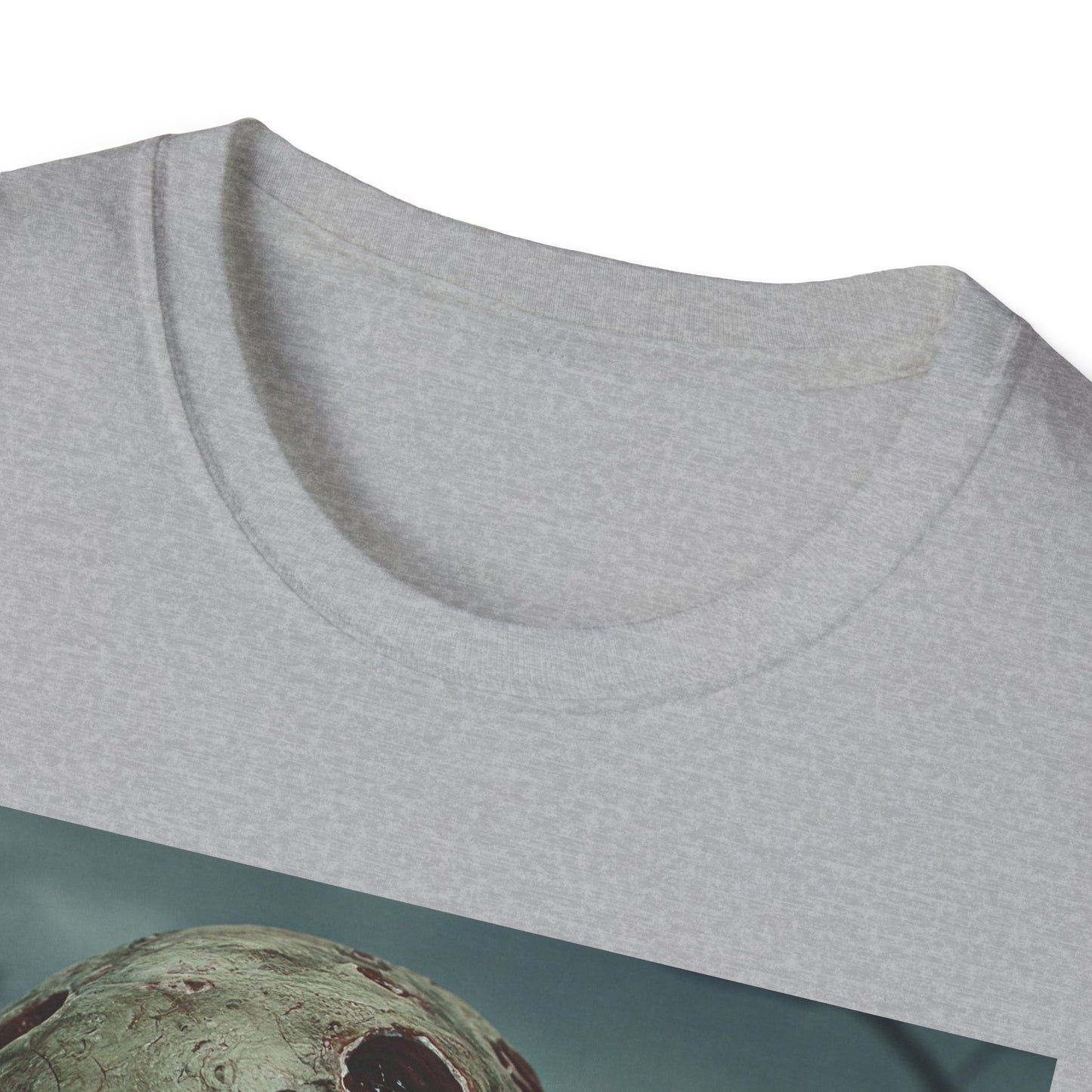 Apocalyptic Portrait Tee: A Vision of Decay