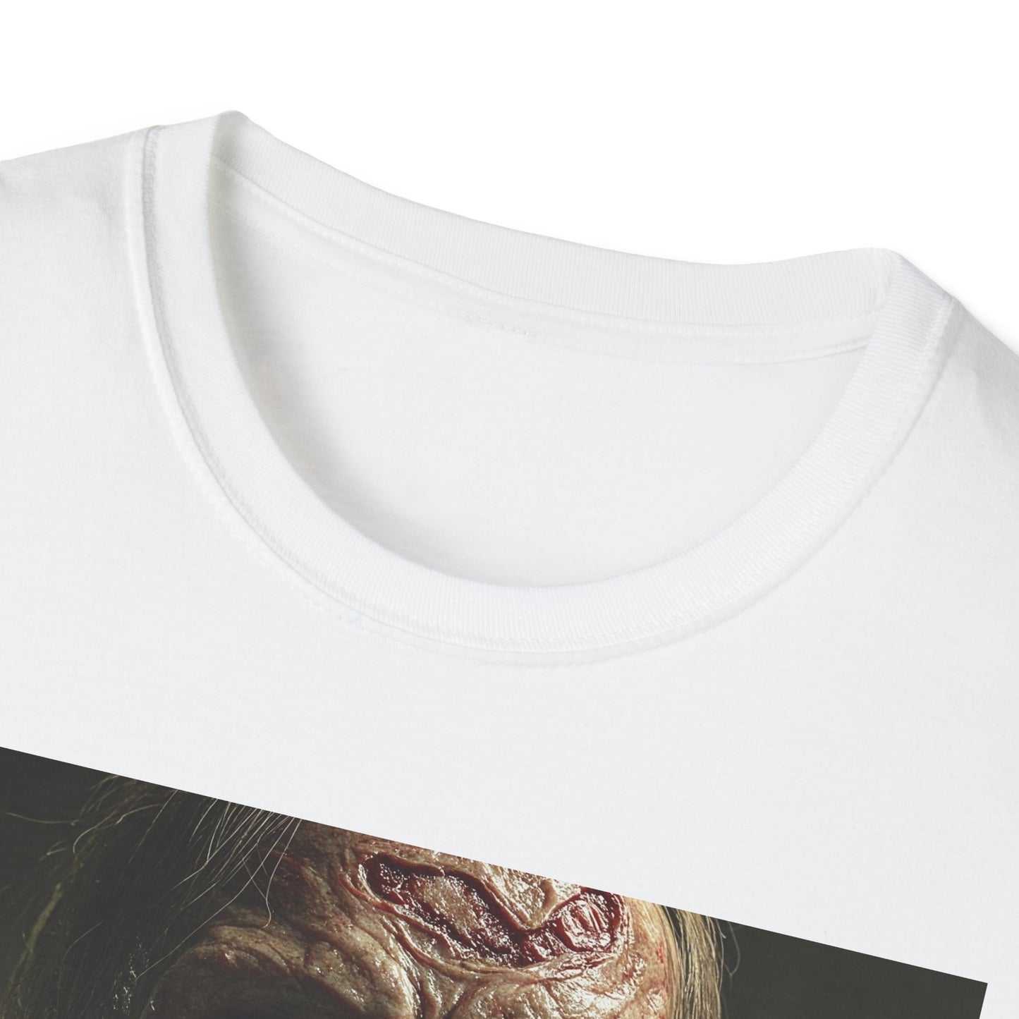 Apocalyptic Portrait Tee: A Vision of Decay