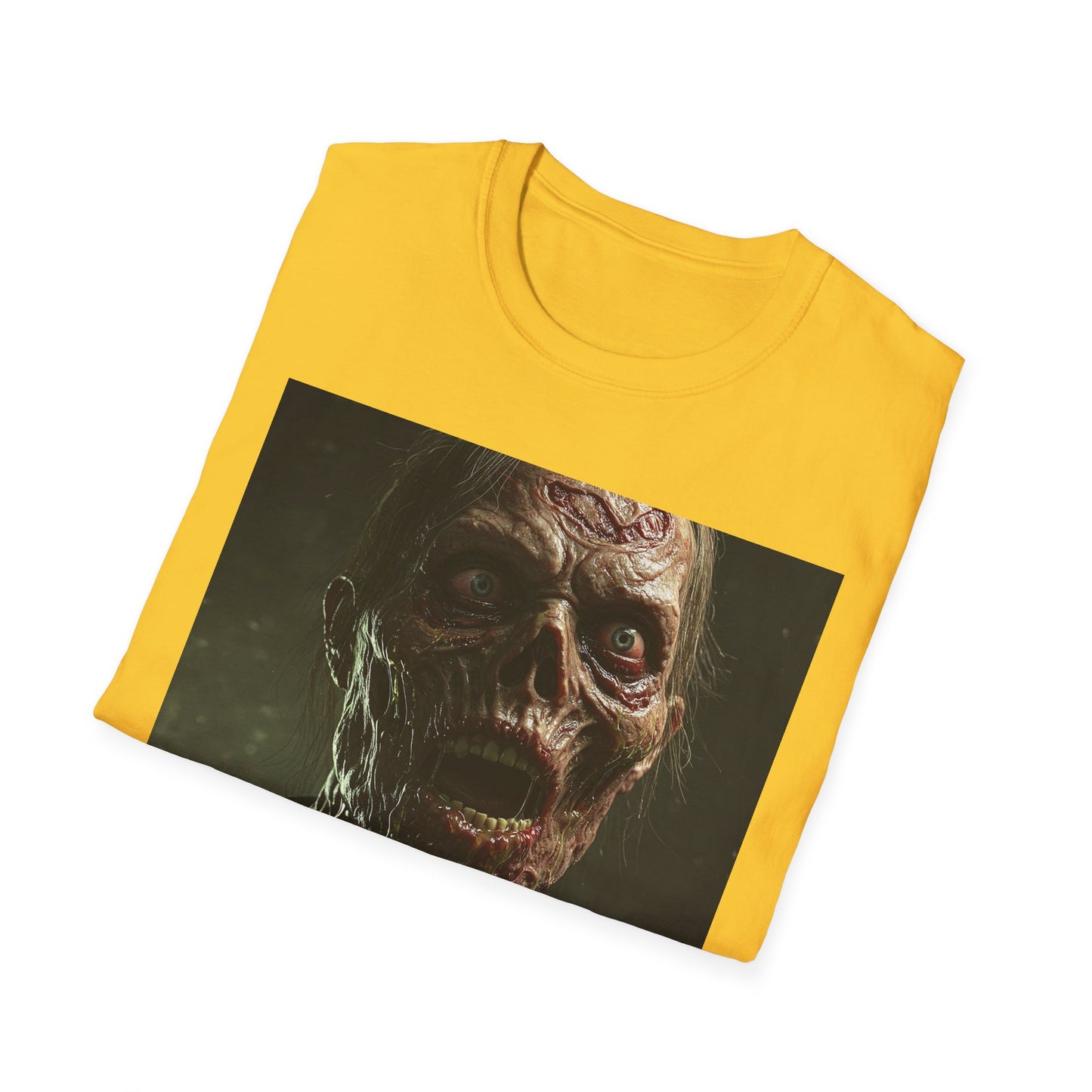 Apocalyptic Portrait Tee: A Vision of Decay