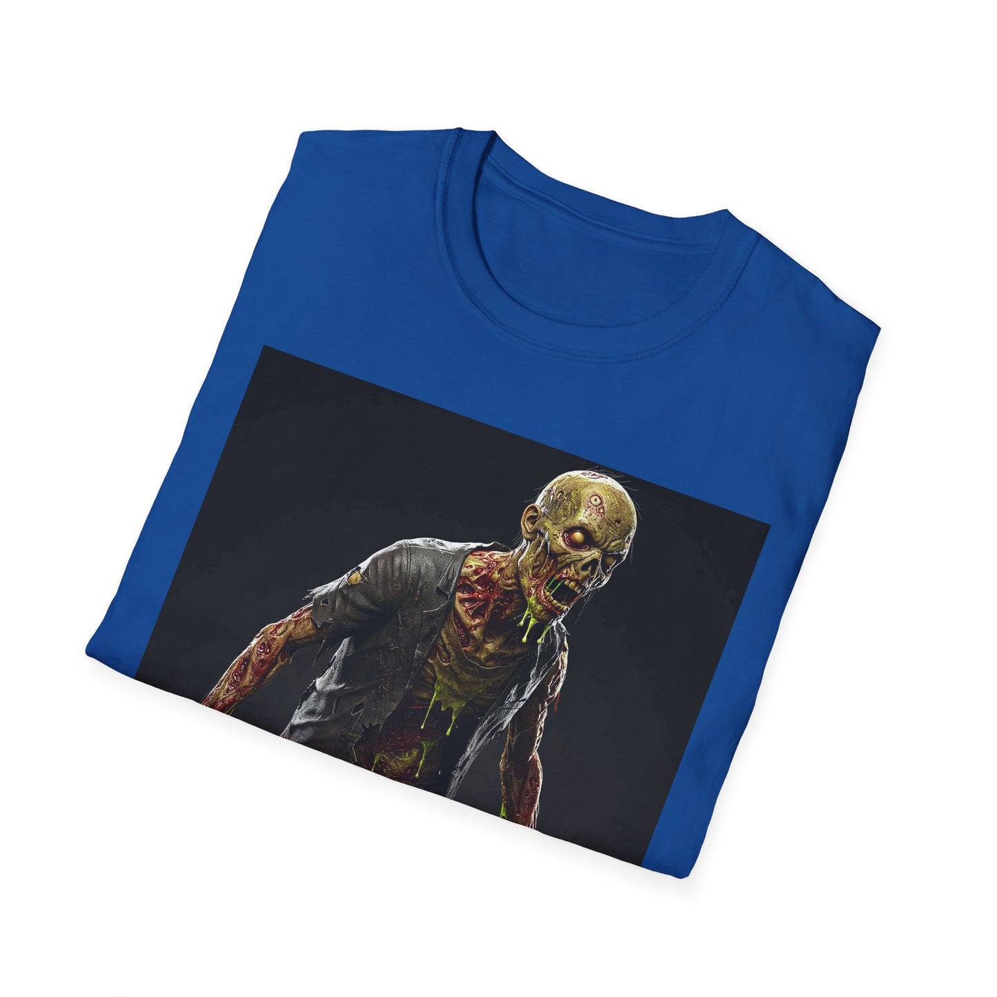 Zombie Graphic Unisex Softstyle T-Shirt | Perfect for Halloween and Horror Fans