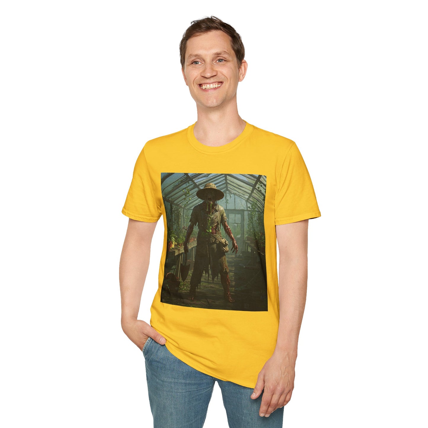 Unisex Softstyle T-Shirt - Gothic Scarecrow Graphic Tee