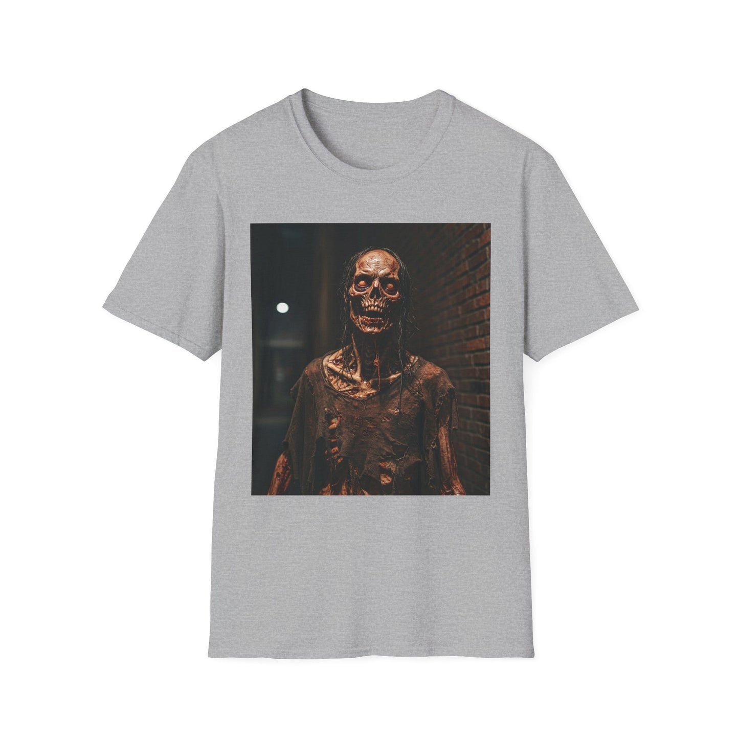 Apocalyptic Portrait Tee: A Vision of Decay