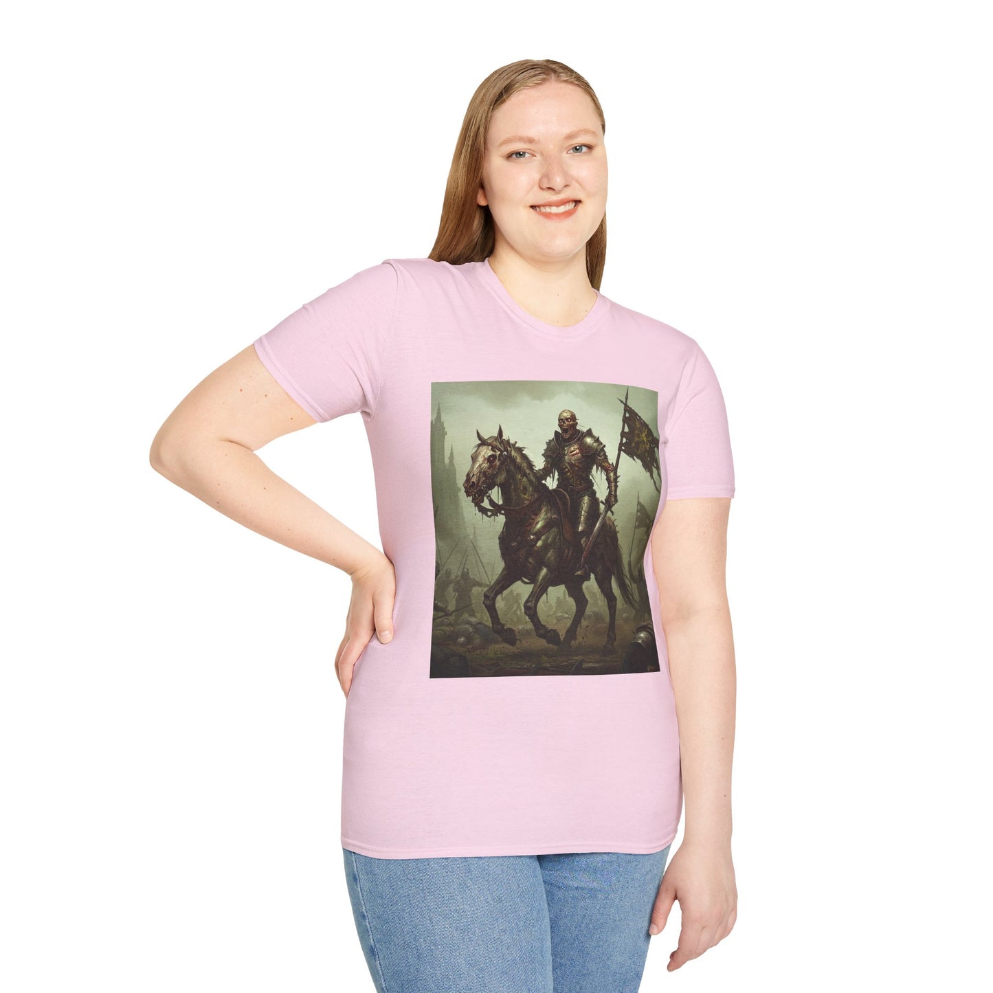 Epic Knight Riding T-Shirt - Unisex Fantasy Graphic Tee