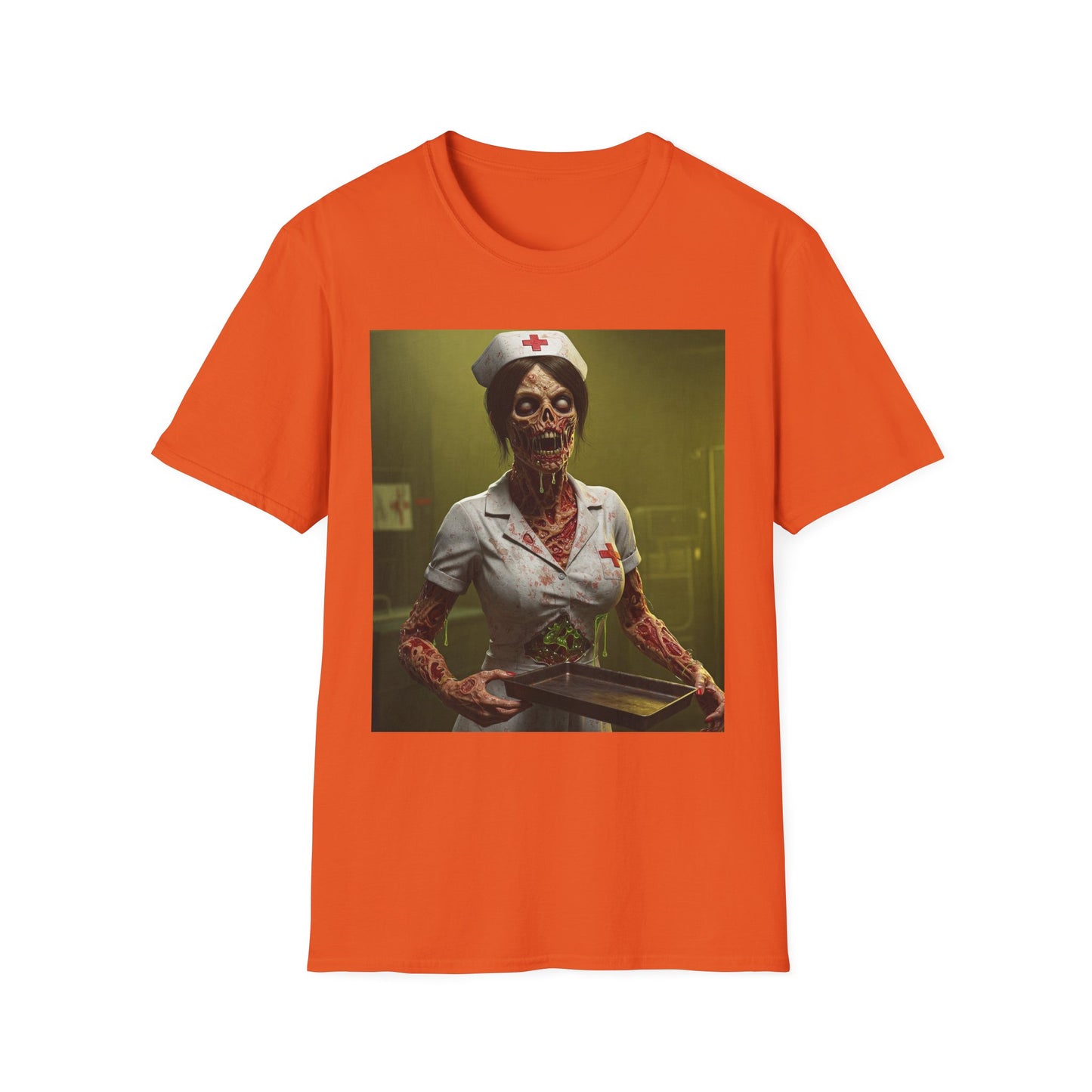 Apocalyptic Portrait Tee: A Vision of Decay