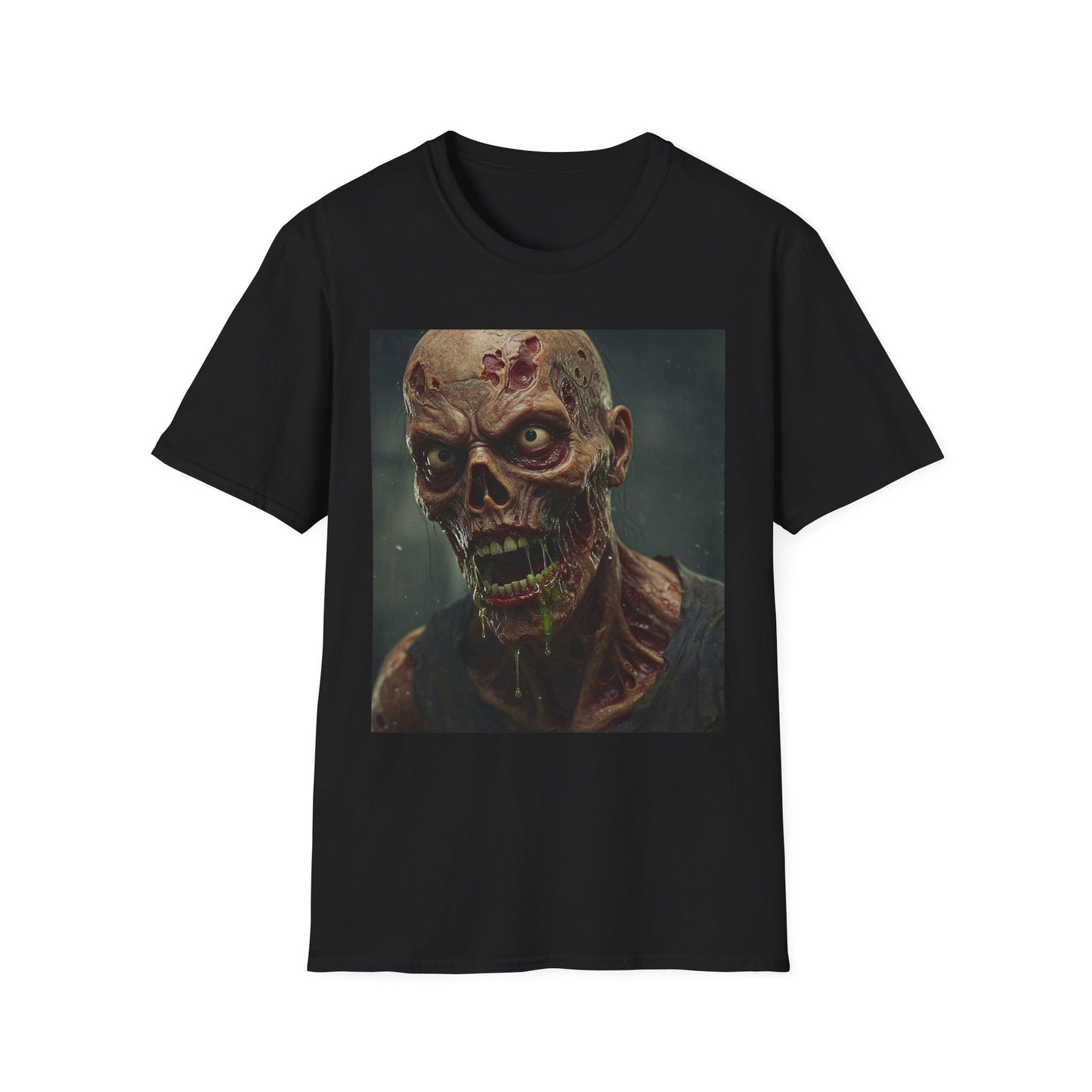 Apocalyptic Portrait Tee: A Vision of Decay