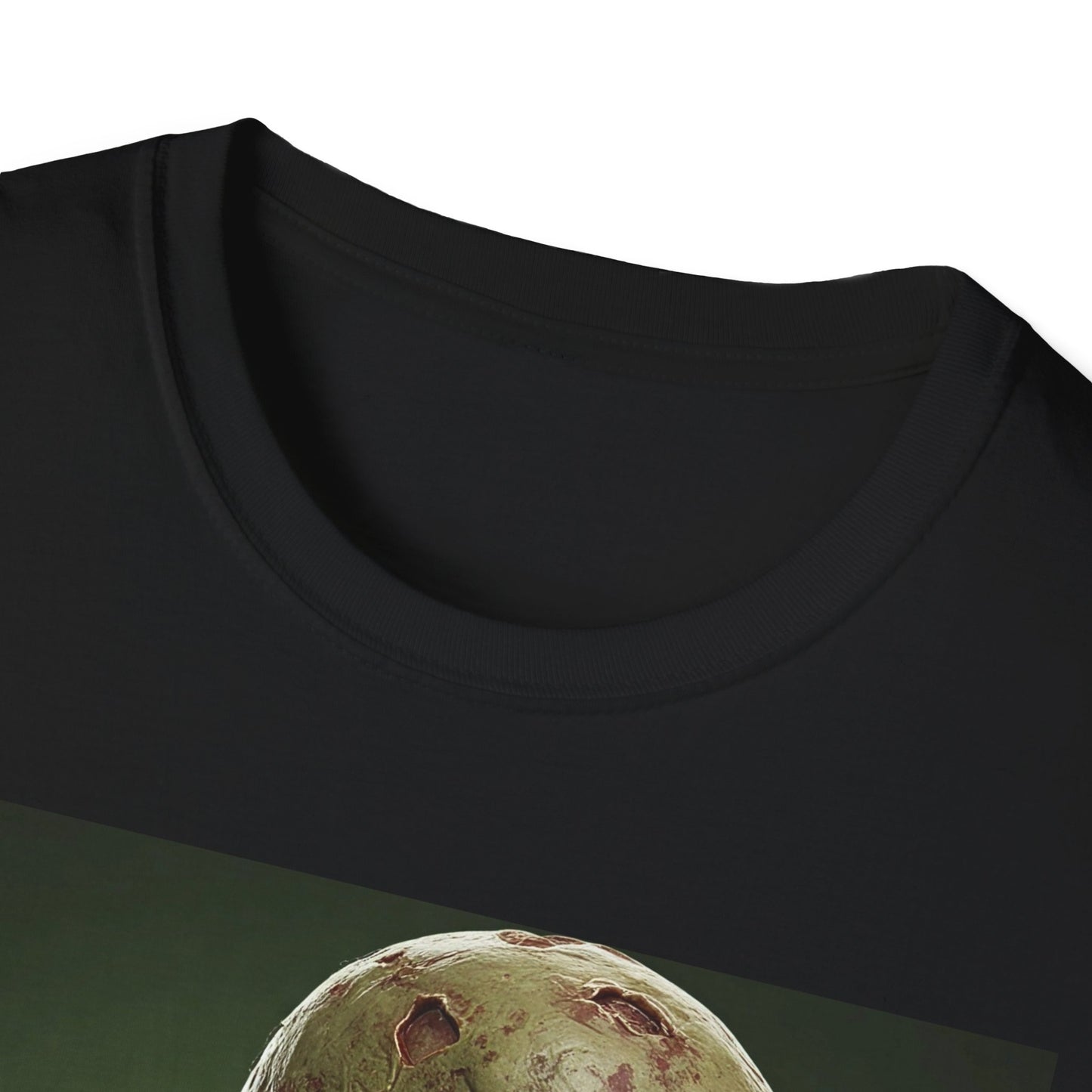 Zombie Graphic Unisex Softstyle T-Shirt - Perfect for Halloween and Horror Fans