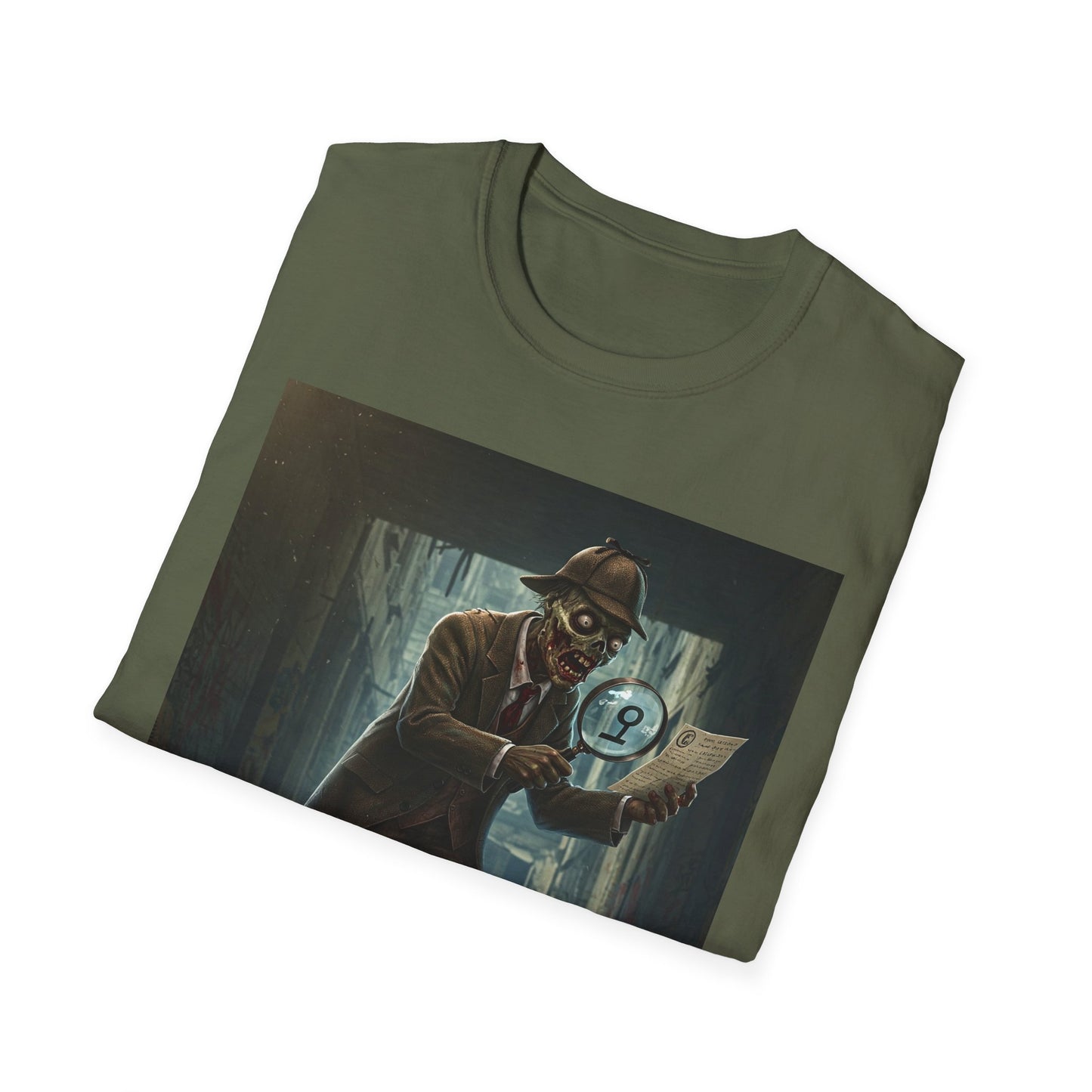 Mystery Hunter Unisex Softstyle T-Shirt - Cool Graphic Tee for Curious Minds