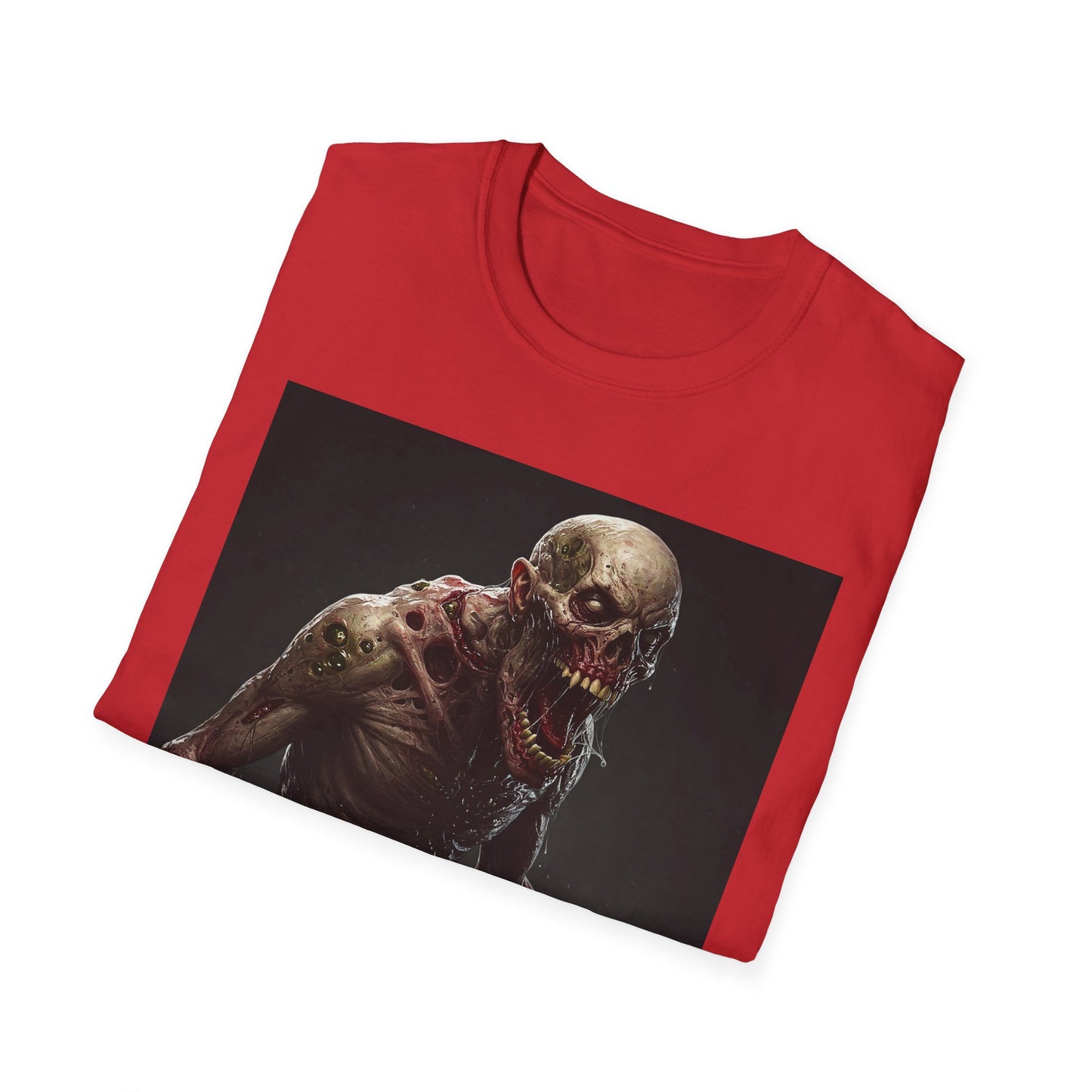 Creepy Horror Apocalyptic Portrait Tee: A Vision of Decay