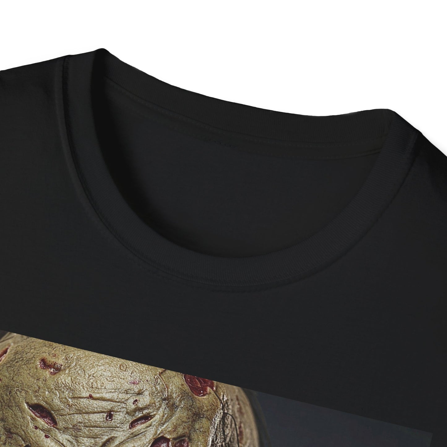 Apocalyptic Portrait Tee, bold, decaying zombie graphic