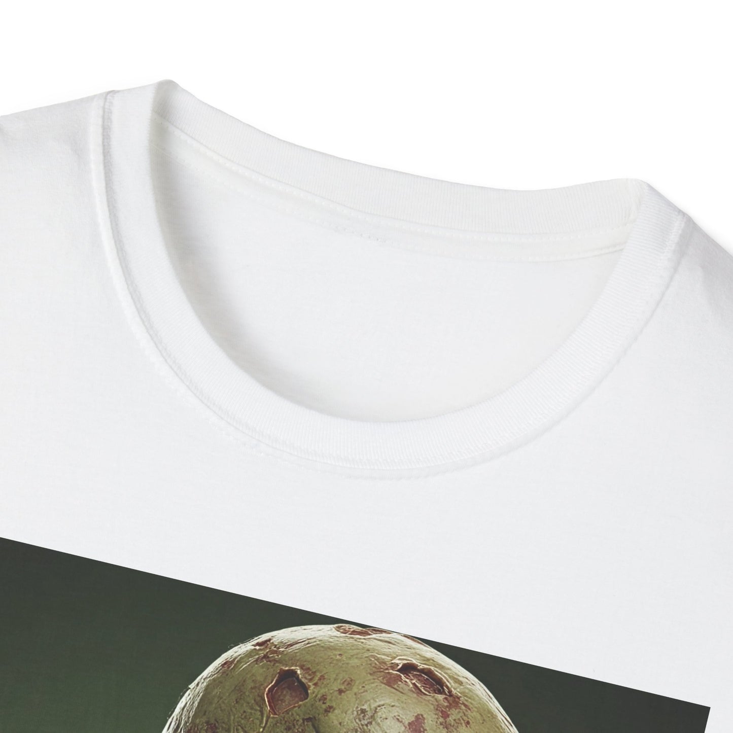 Zombie Graphic Unisex Softstyle T-Shirt - Perfect for Halloween and Horror Fans