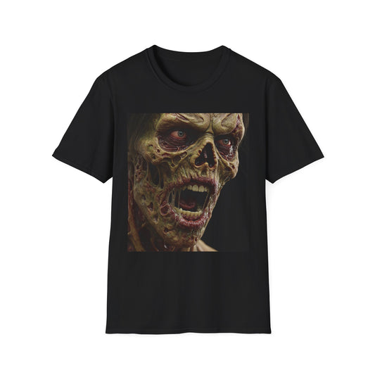 Apocalyptic Portrait Tee: A Vision of Decay