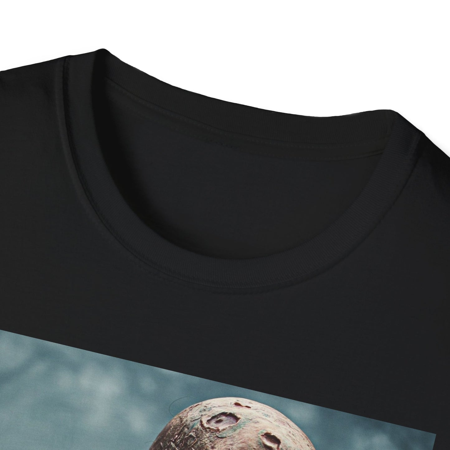 Apocalyptic Portrait Tee, bold, decaying zombie graphic