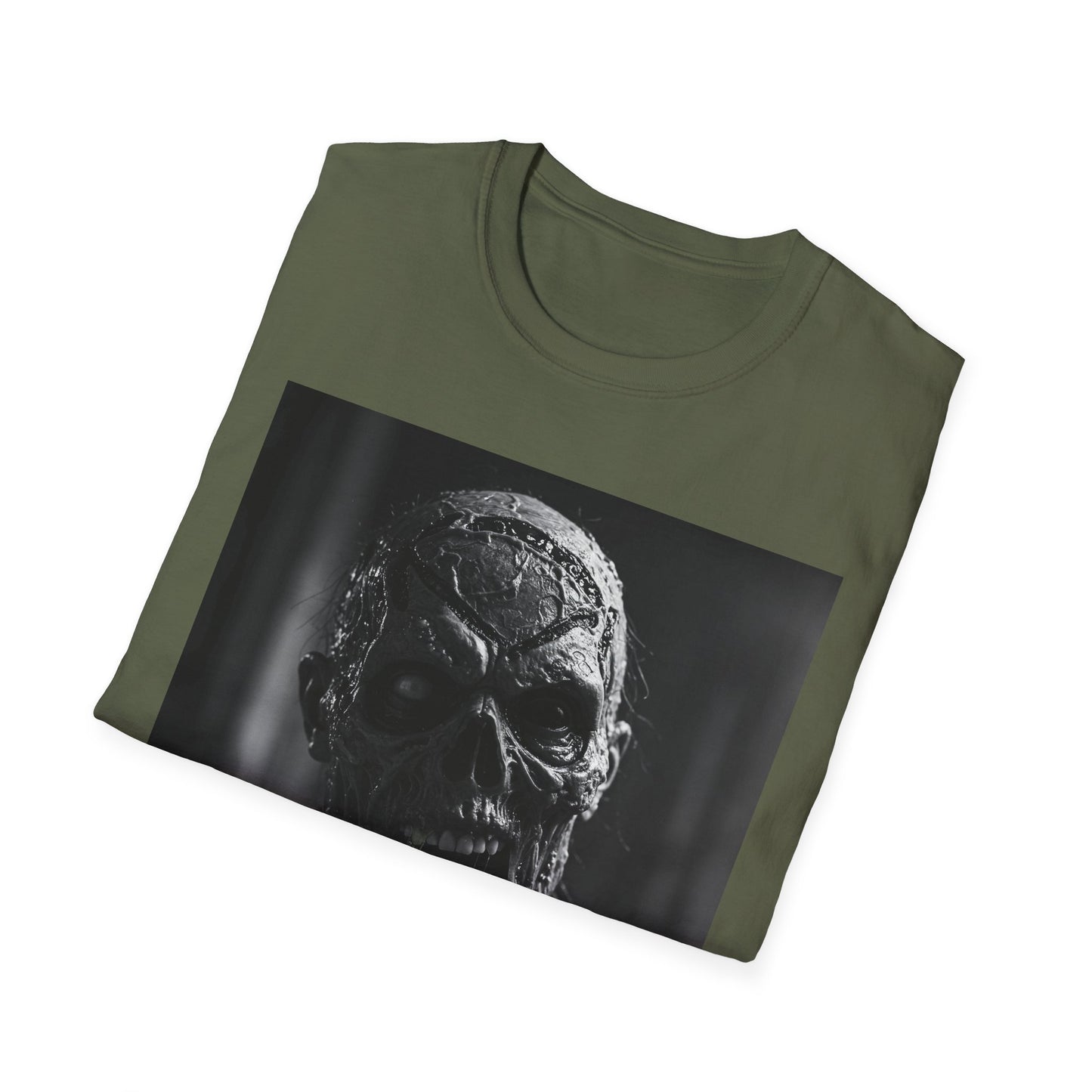 Apocalyptic Portrait Tee: A Vision of Decay