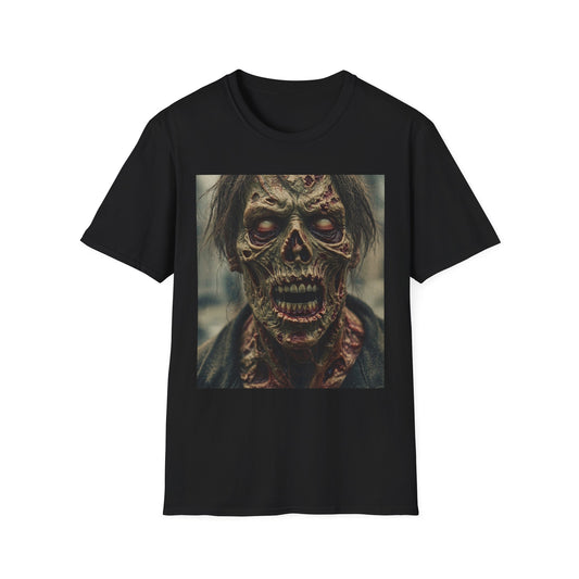 Apocalyptic Portrait Tee: A Vision of Decay