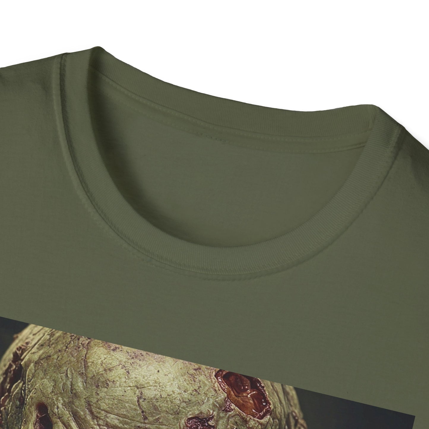 Apocalyptic Portrait Tee: A Vision of Decay