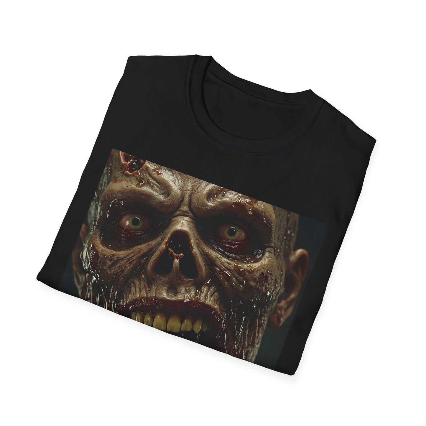 Apocalyptic Portrait Tee: A Vision of Decay