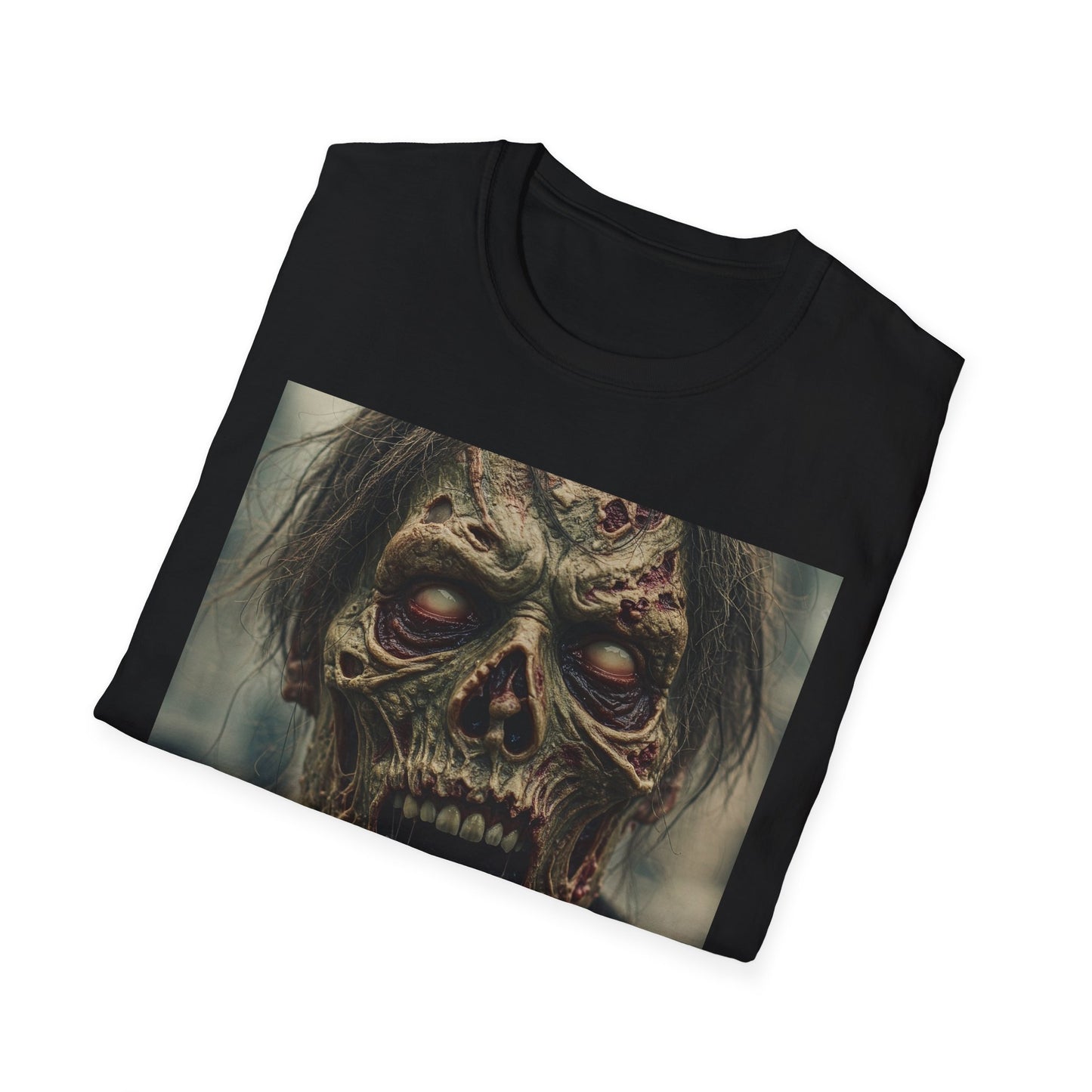 Apocalyptic Portrait Tee: A Vision of Decay