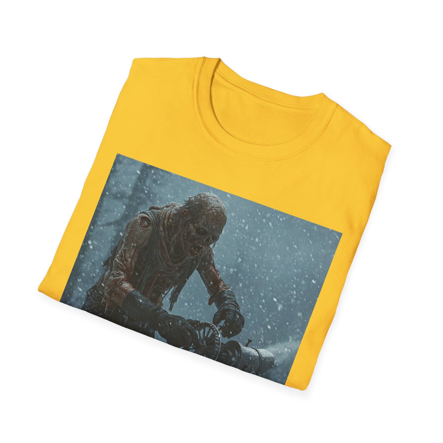 Unisex Softstyle T-Shirt | Snowy Scene Fan Tee