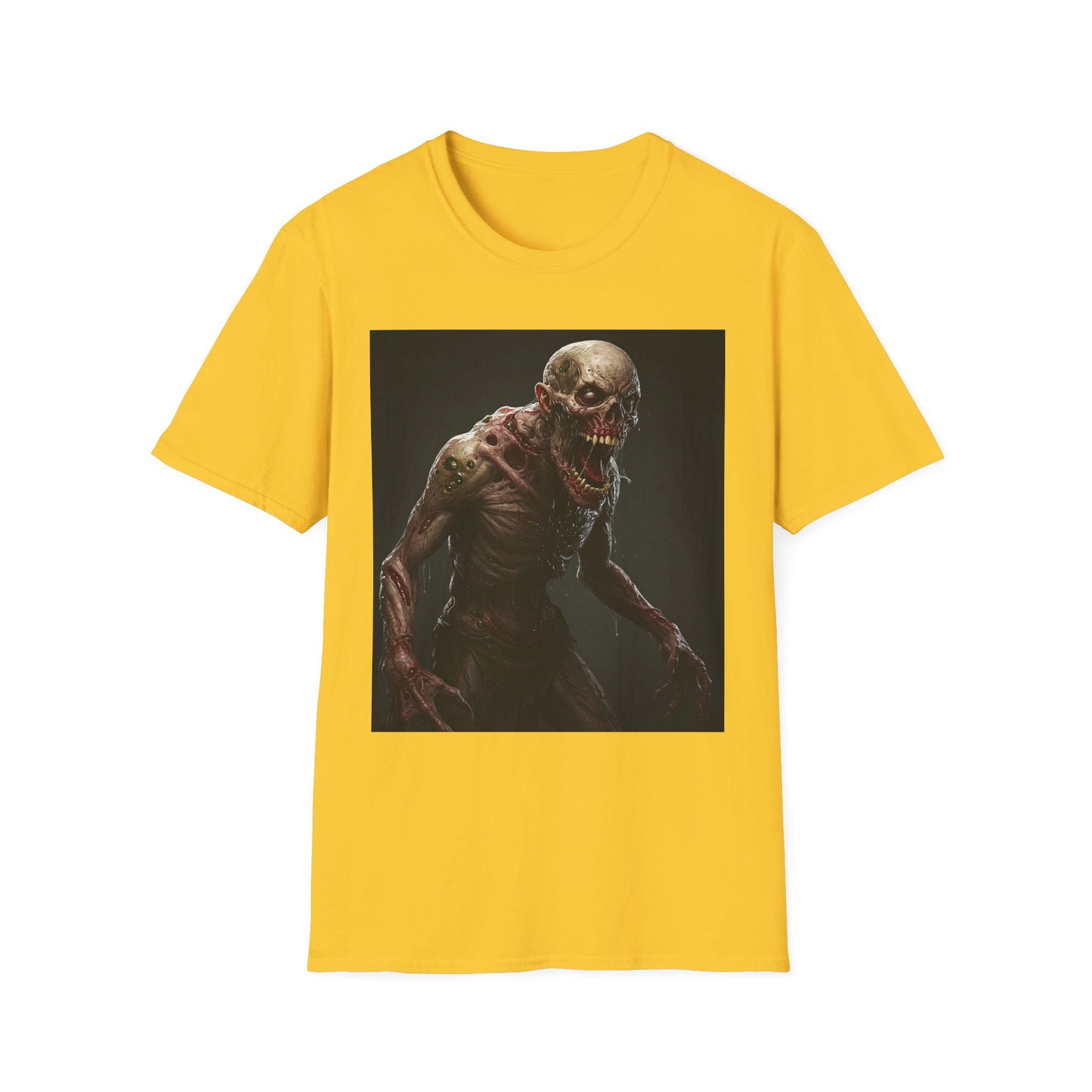 Creepy Horror Apocalyptic Portrait Tee: A Vision of Decay