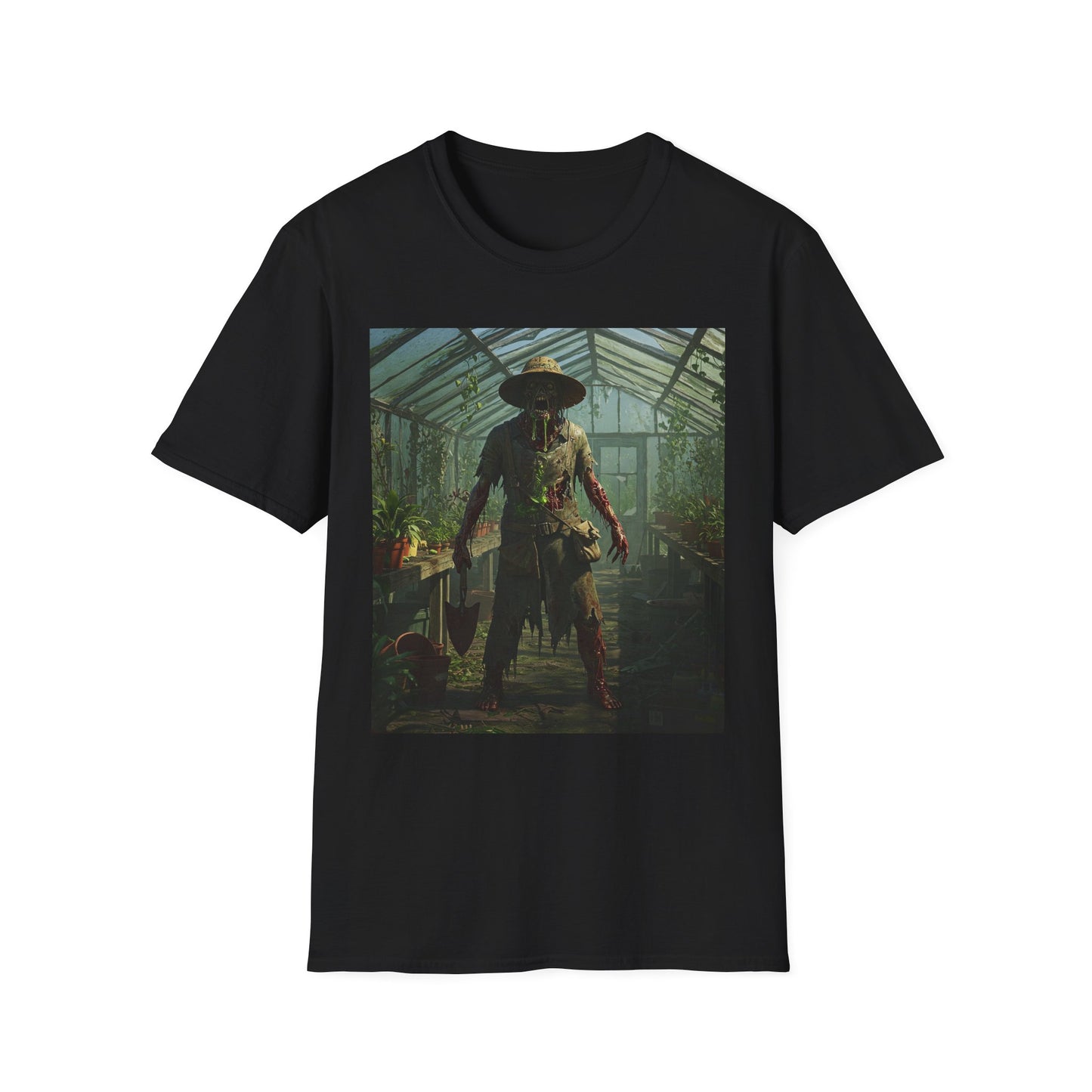 Unisex Softstyle T-Shirt - Gothic Scarecrow Graphic Tee