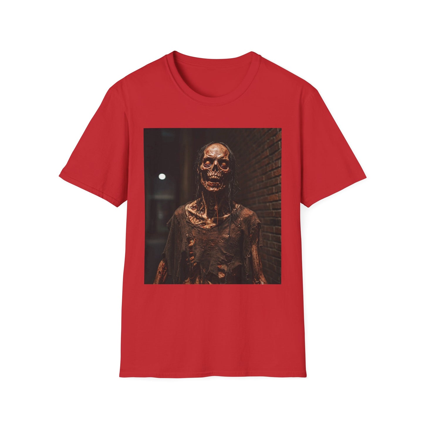 Apocalyptic Portrait Tee: A Vision of Decay