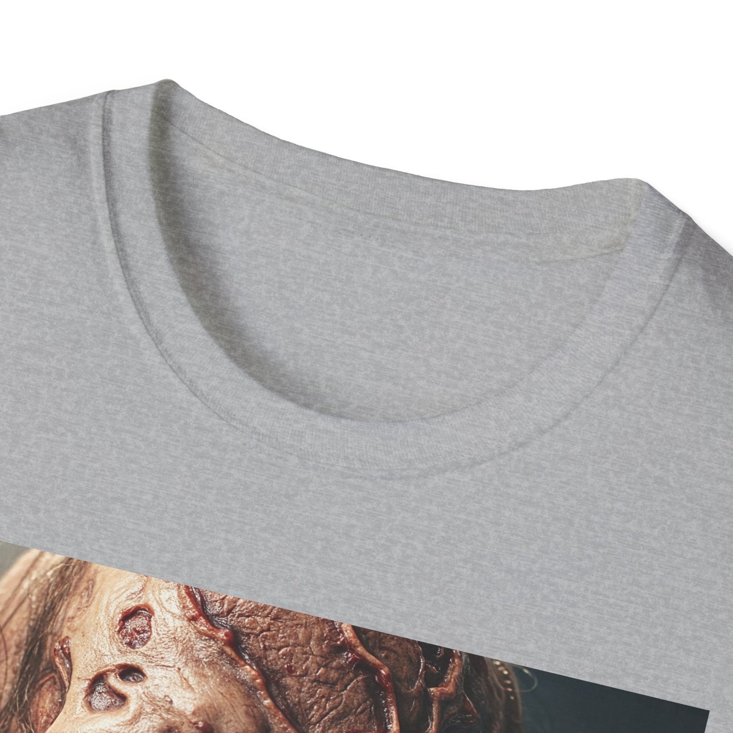 Apocalyptic Portrait Tee: A Vision of Decay