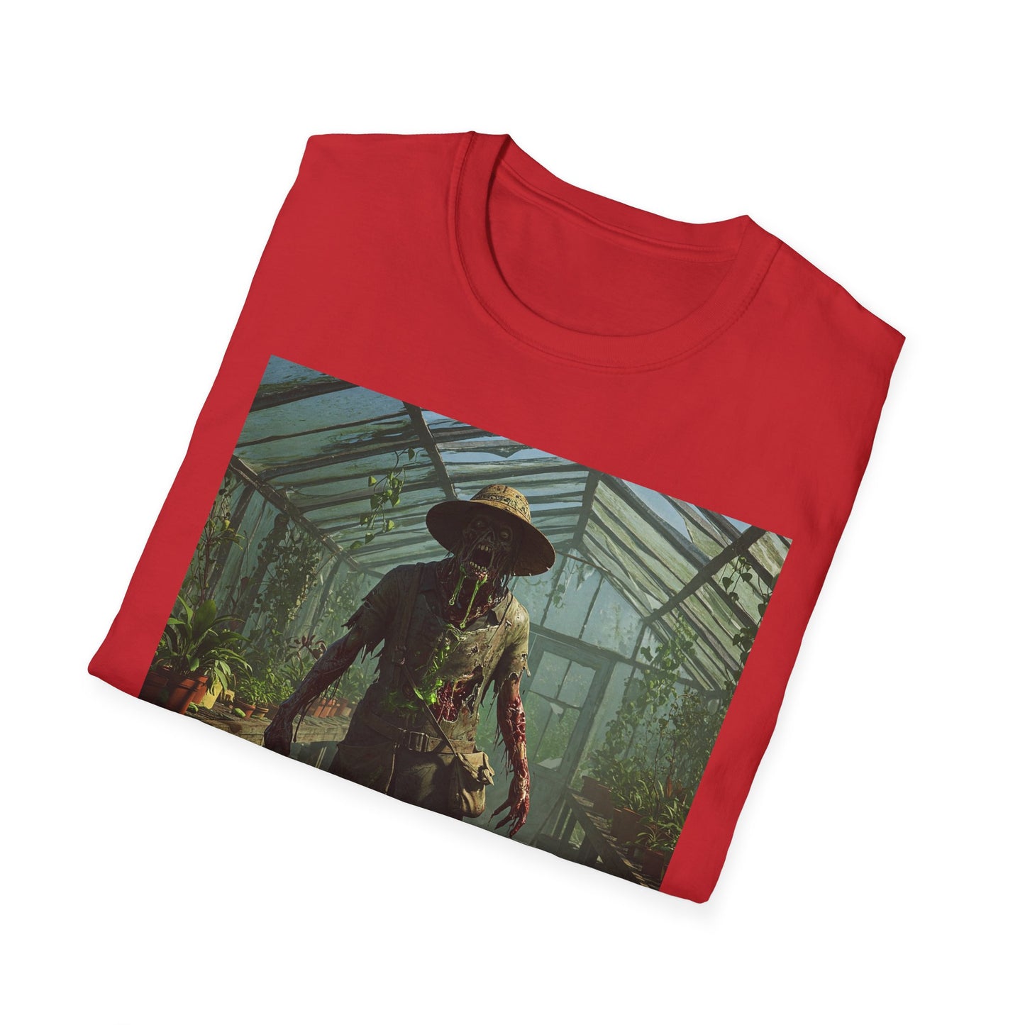 Unisex Softstyle T-Shirt - Gothic Scarecrow Graphic Tee