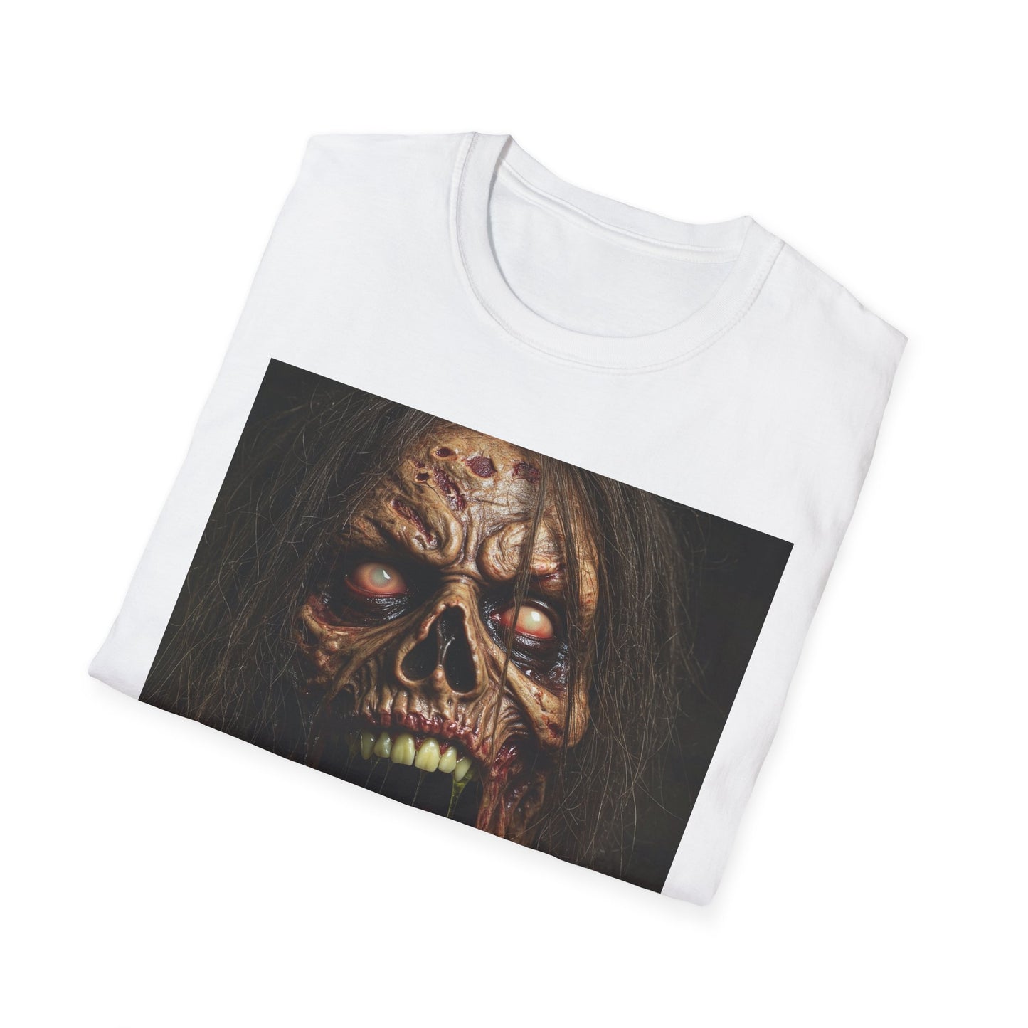 Apocalyptic Portrait Tee: A Vision of Decay