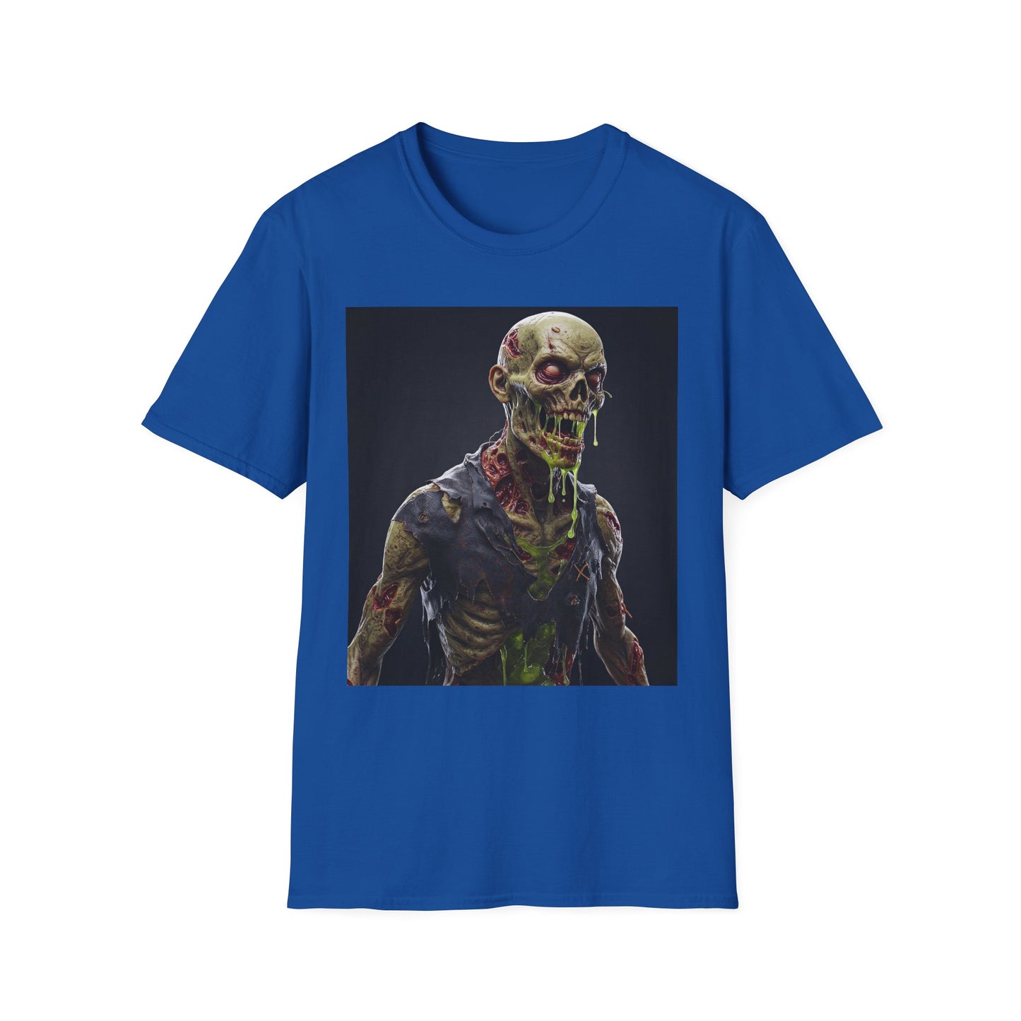 Zombie Apocalypse Unisex Softstyle T-Shirt - Perfect for Halloween and Horror Fans