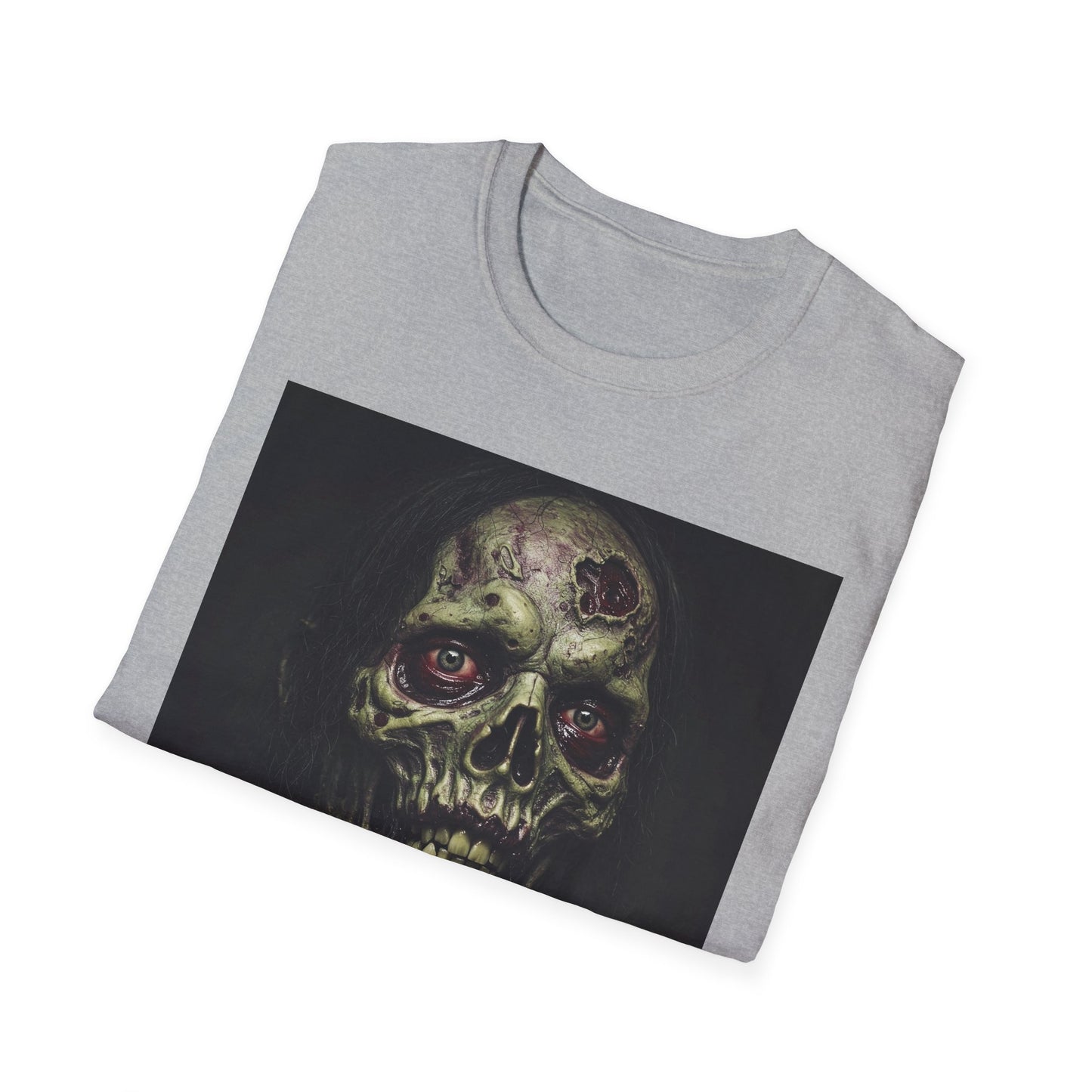 Apocalyptic Portrait Tee: A Vision of Decay