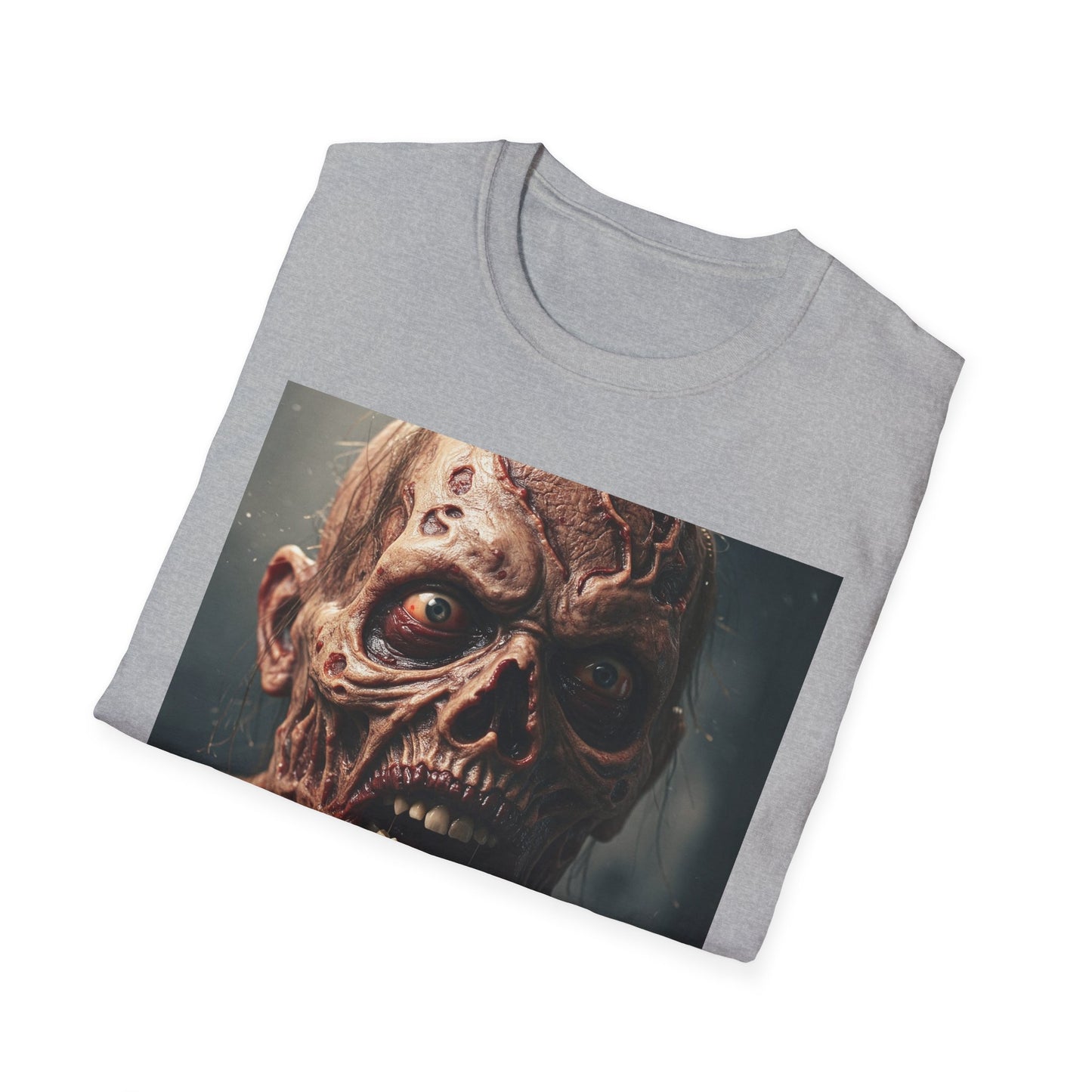 Apocalyptic Portrait Tee: A Vision of Decay