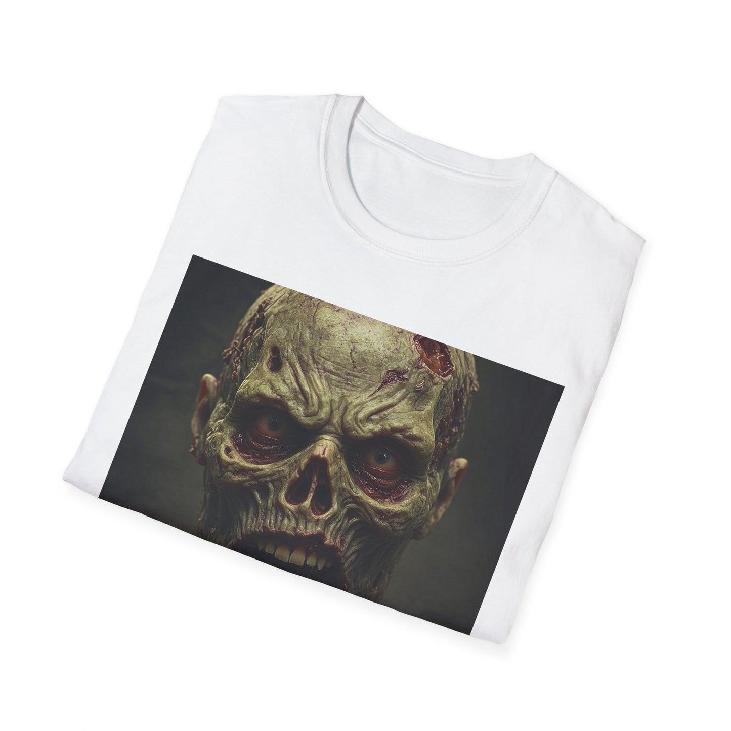 Apocalyptic Portrait Tee: A Vision of Decay