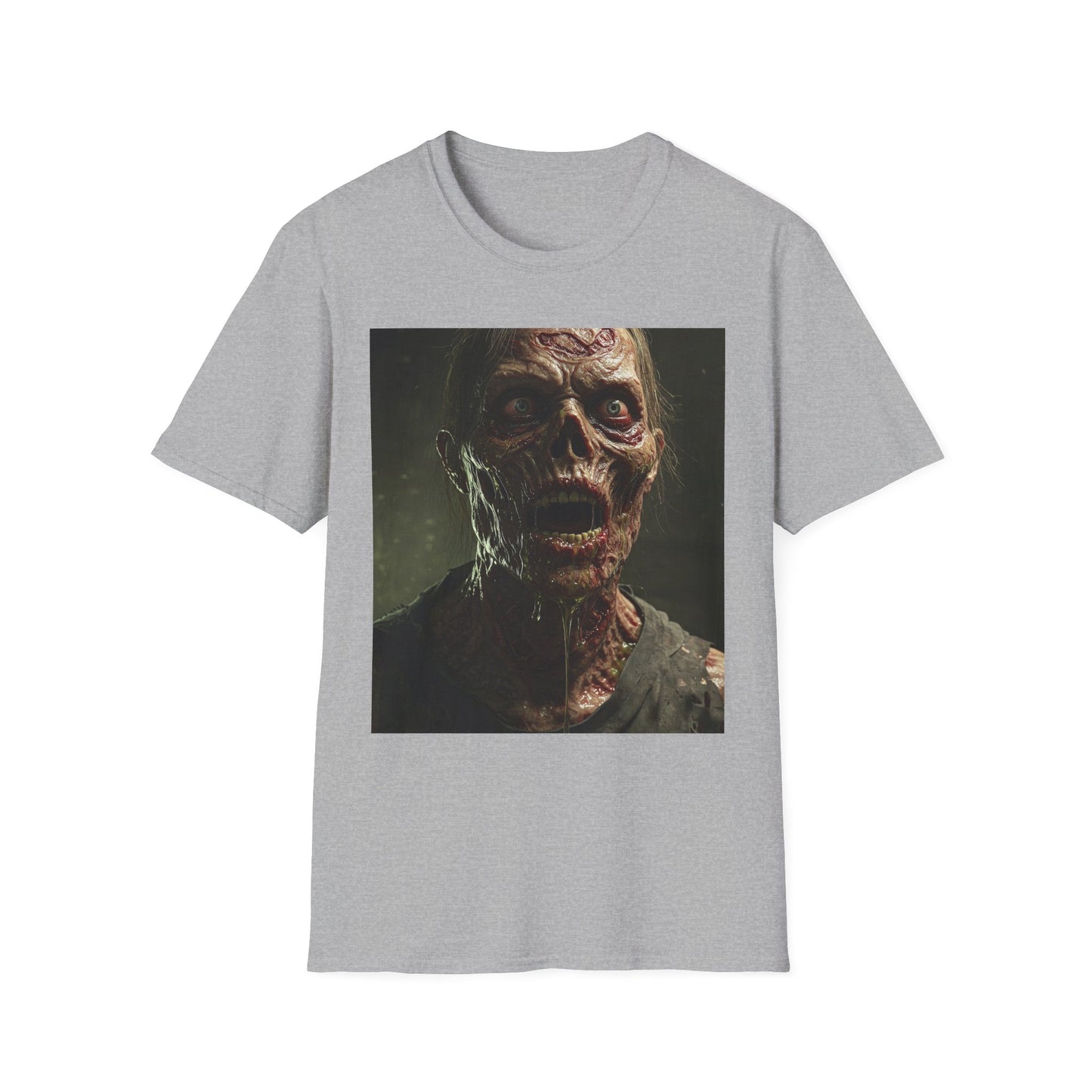 Apocalyptic Portrait Tee: A Vision of Decay