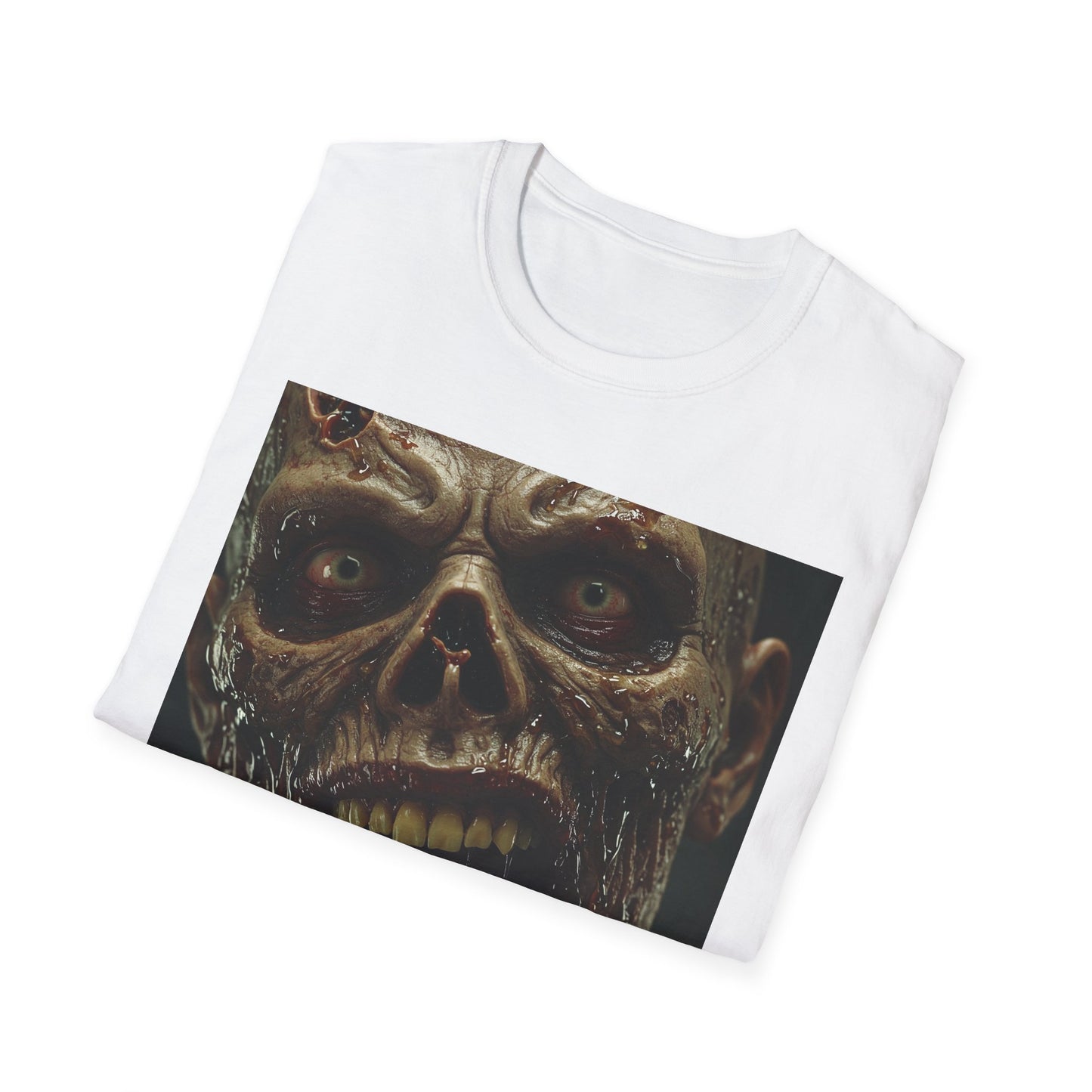 Apocalyptic Portrait Tee: A Vision of Decay