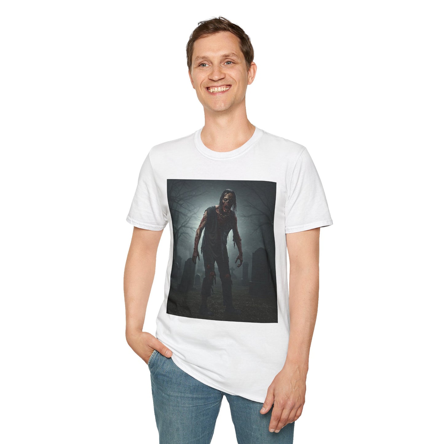 Unisex Softstyle Horror Tee - Perfect for Halloween and Horror Fans