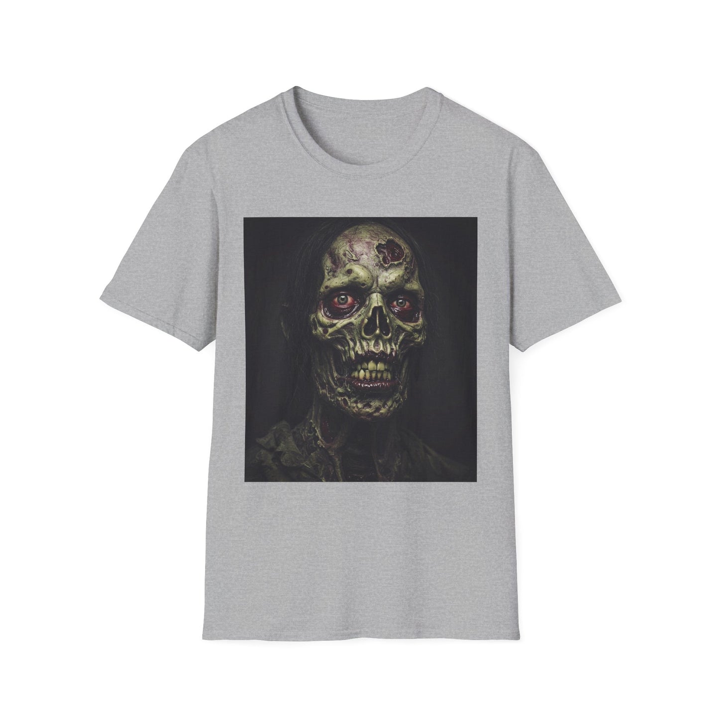 Apocalyptic Portrait Tee: A Vision of Decay