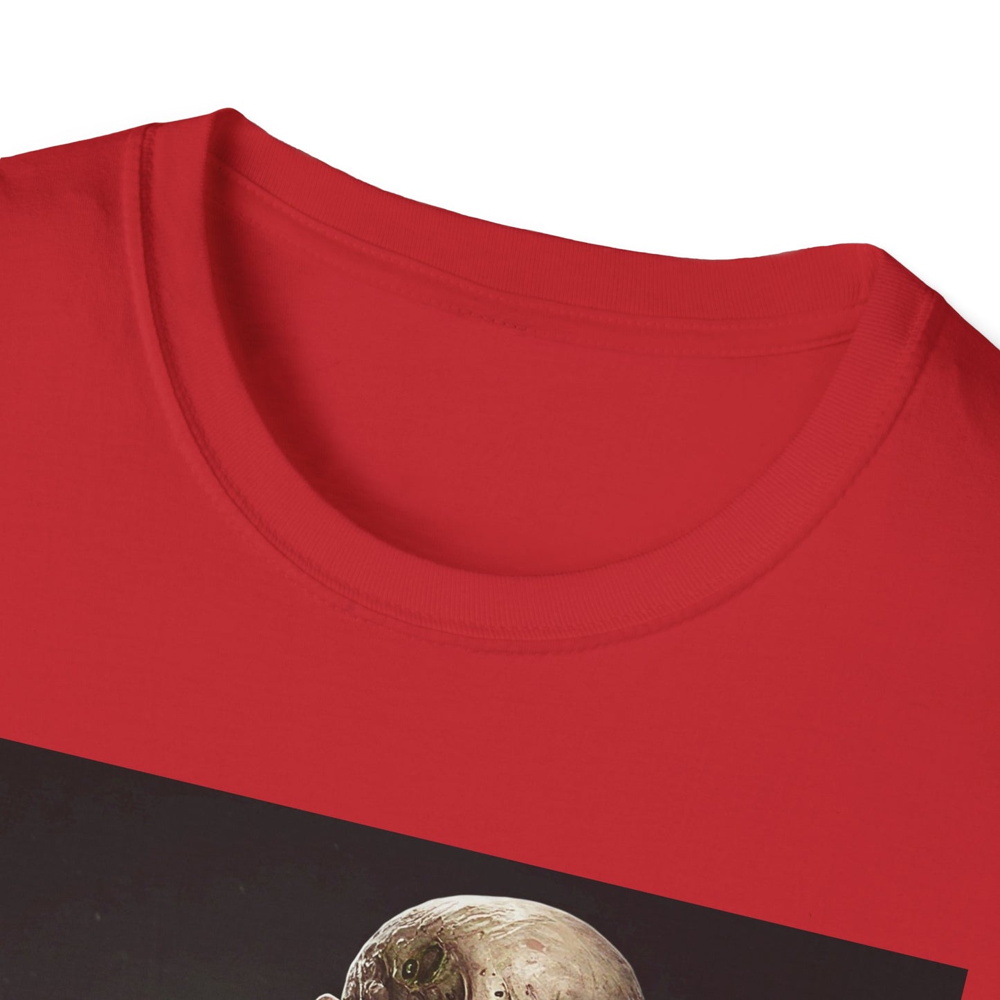 Creepy Horror Apocalyptic Portrait Tee: A Vision of Decay