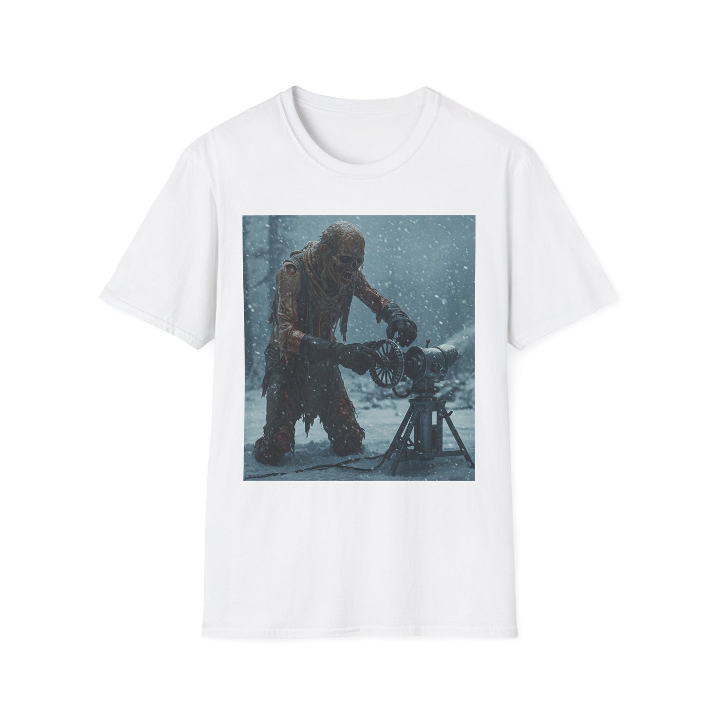 Unisex Softstyle T-Shirt | Snowy Scene Fan Tee