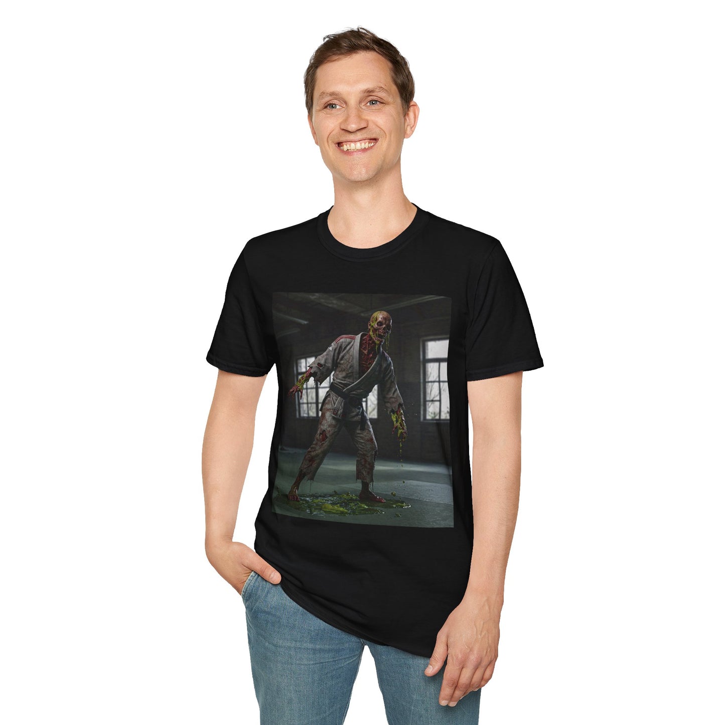 Unisex Zombie Graphic T-Shirt - Perfect for Halloween and Horror Fans