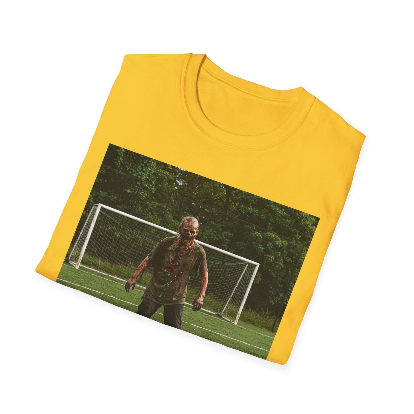 Soccer Themed Unisex Softstyle T-Shirt - Perfect for Sports Lovers