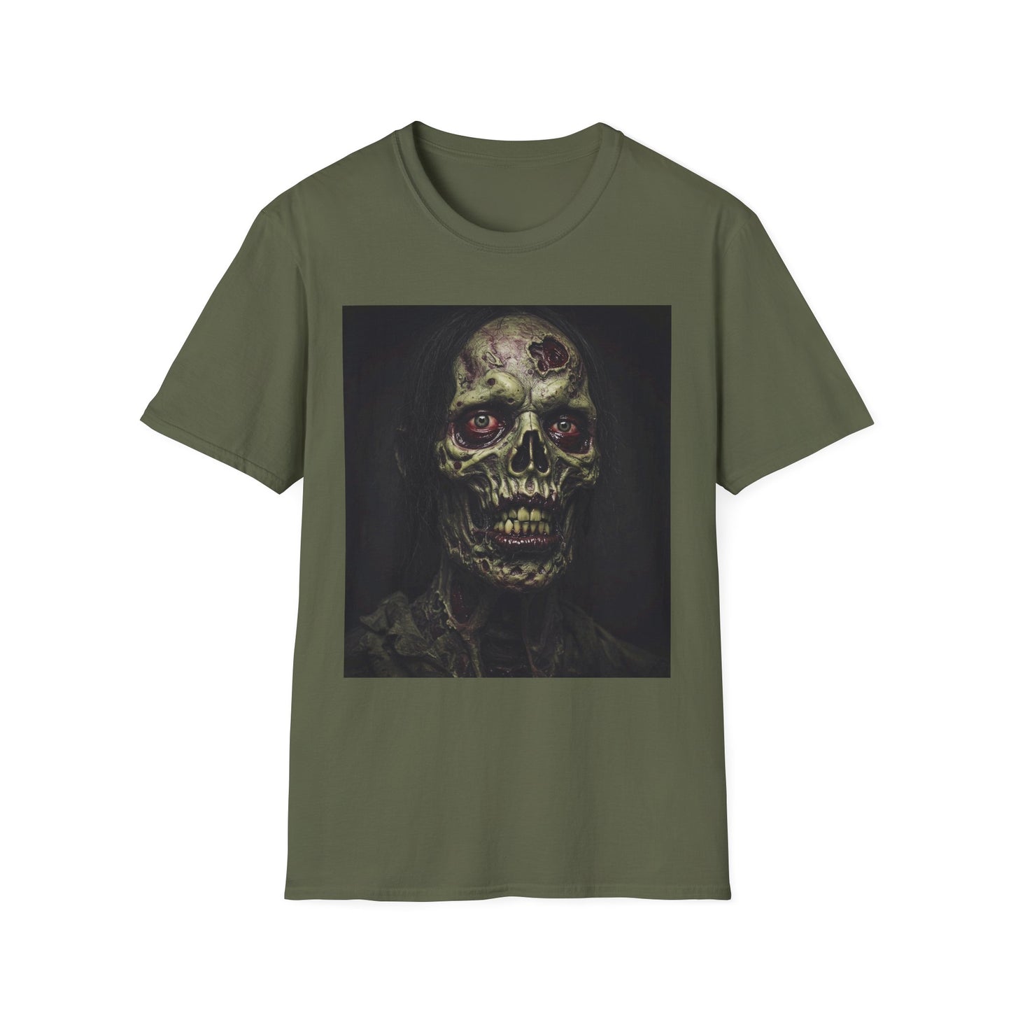 Apocalyptic Portrait Tee: A Vision of Decay