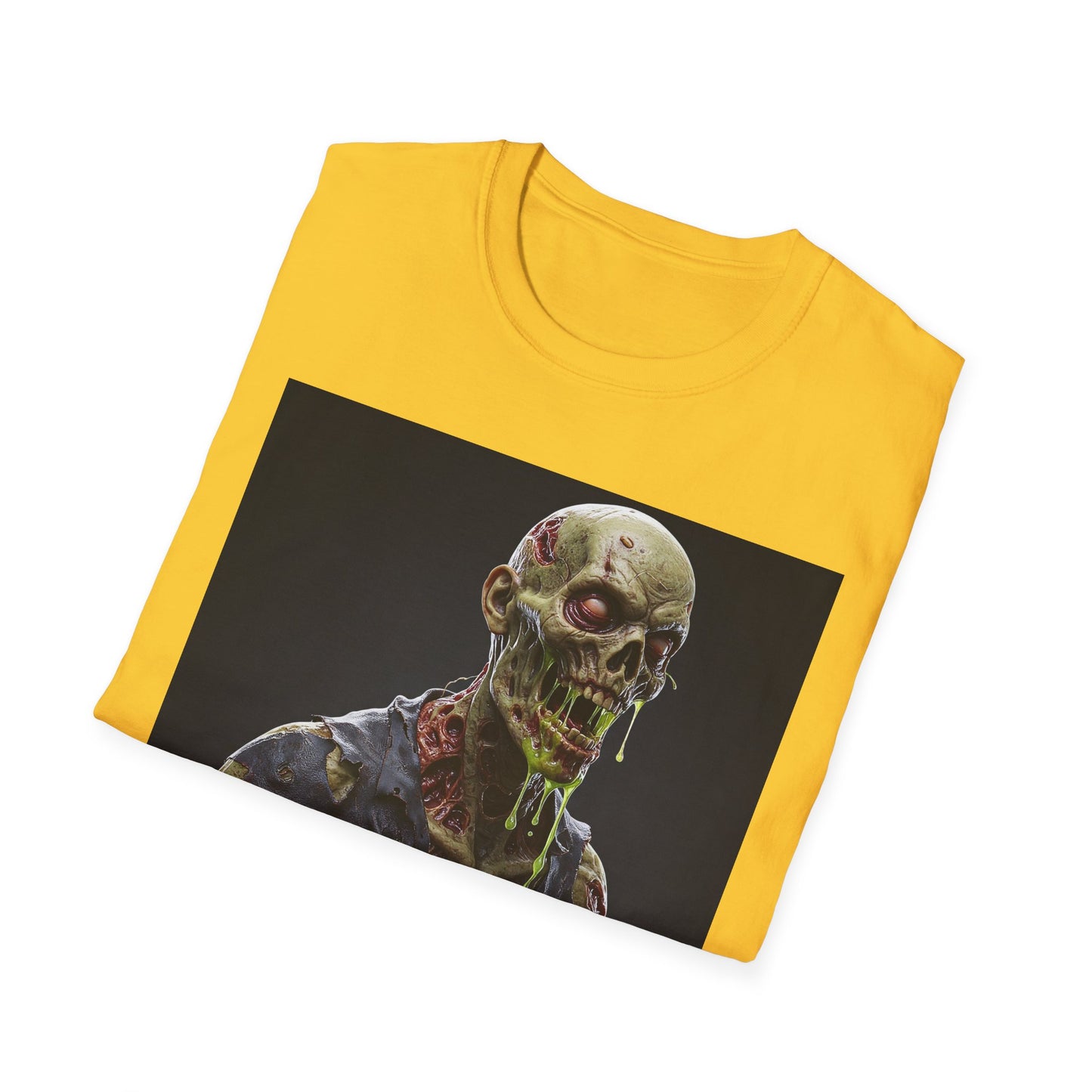 Zombie Apocalypse Unisex Softstyle T-Shirt - Perfect for Halloween and Horror Fans