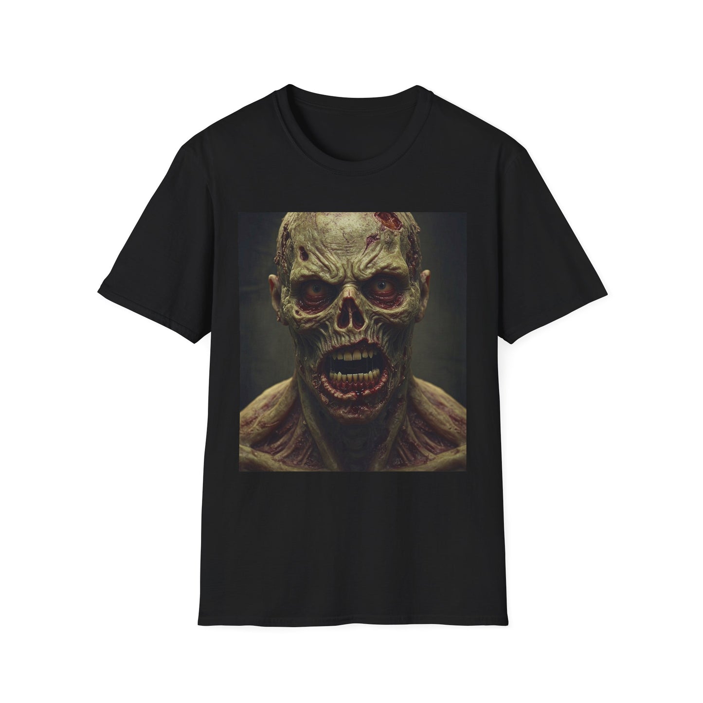 Apocalyptic Portrait Tee: A Vision of Decay