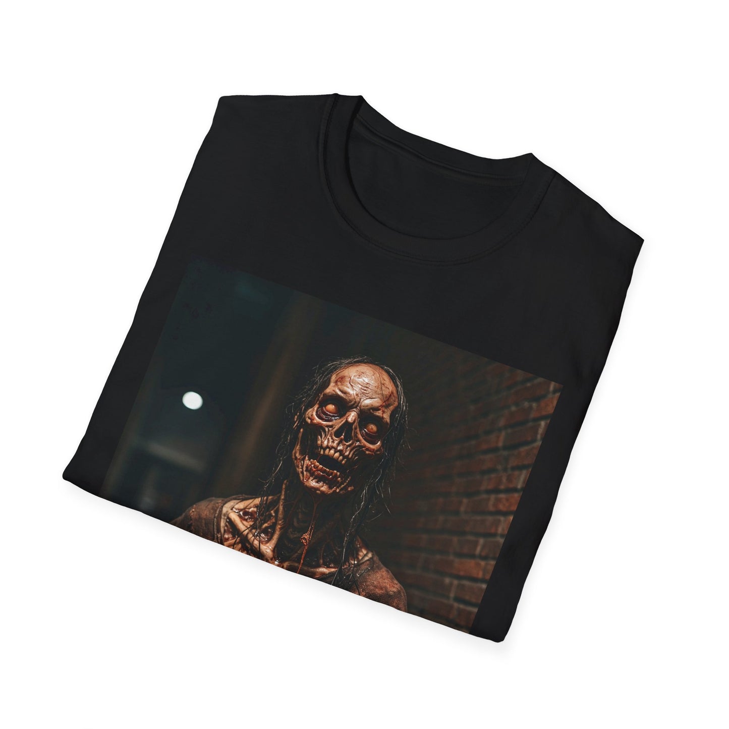 Apocalyptic Portrait Tee: A Vision of Decay