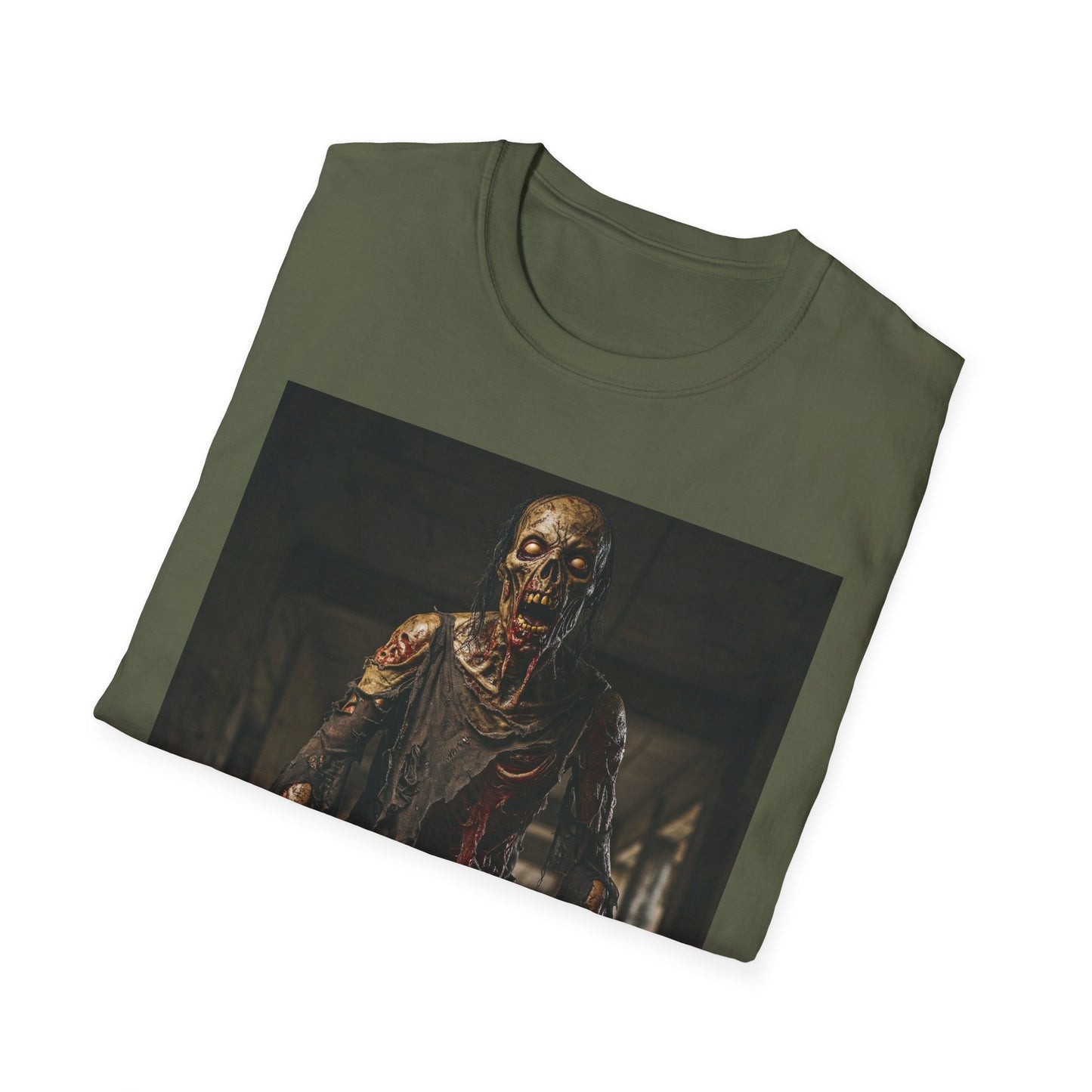 Apocalyptic Portrait Tee: A Vision of Decay