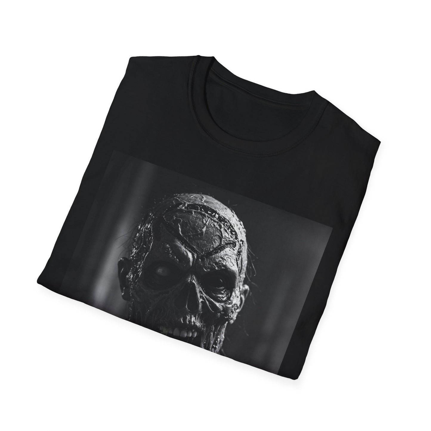 Apocalyptic Portrait Tee: A Vision of Decay