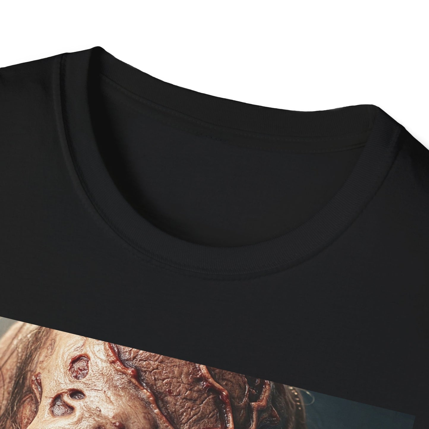 Apocalyptic Portrait Tee: A Vision of Decay