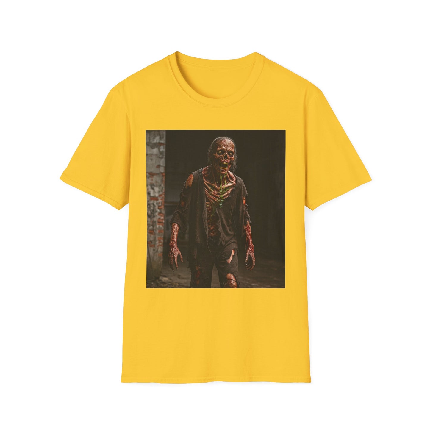 Unisex Softstyle Zombie T-Shirt for Halloween