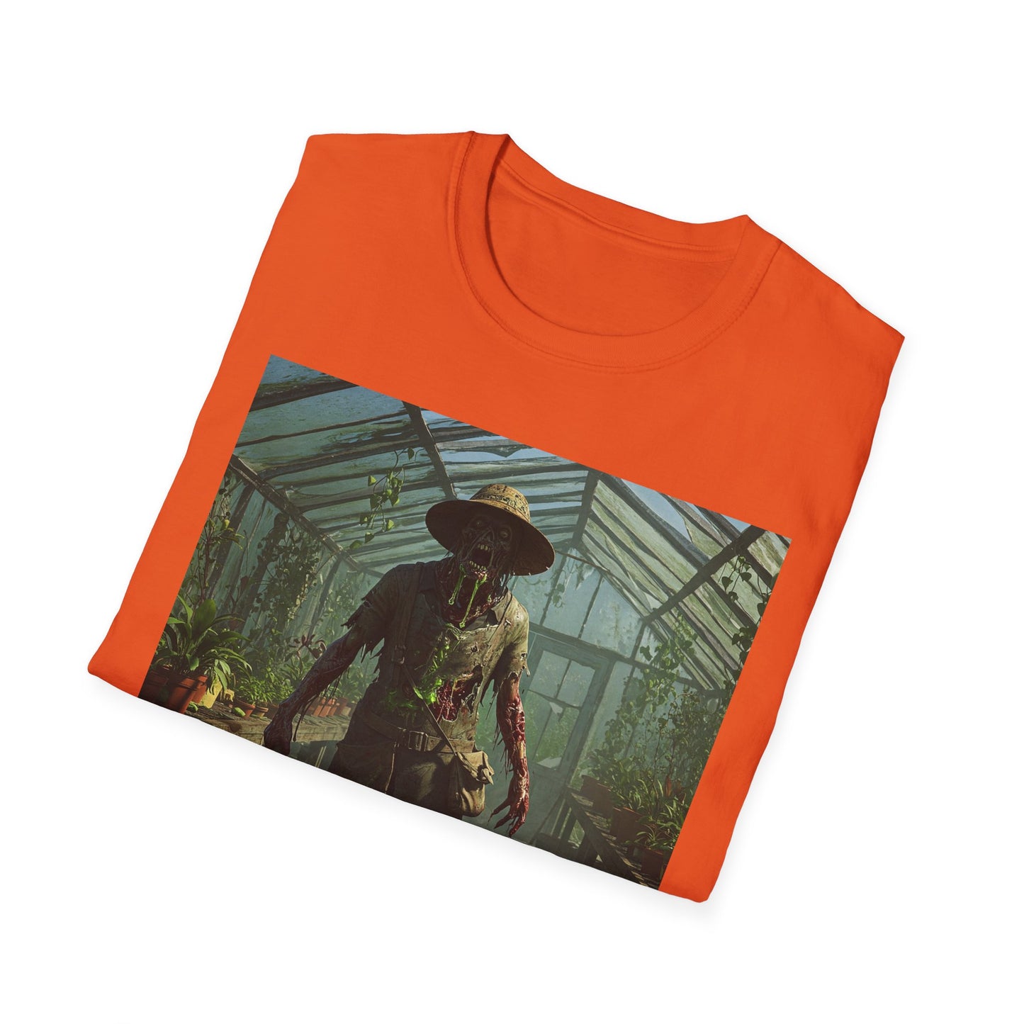 Unisex Softstyle T-Shirt - Gothic Scarecrow Graphic Tee